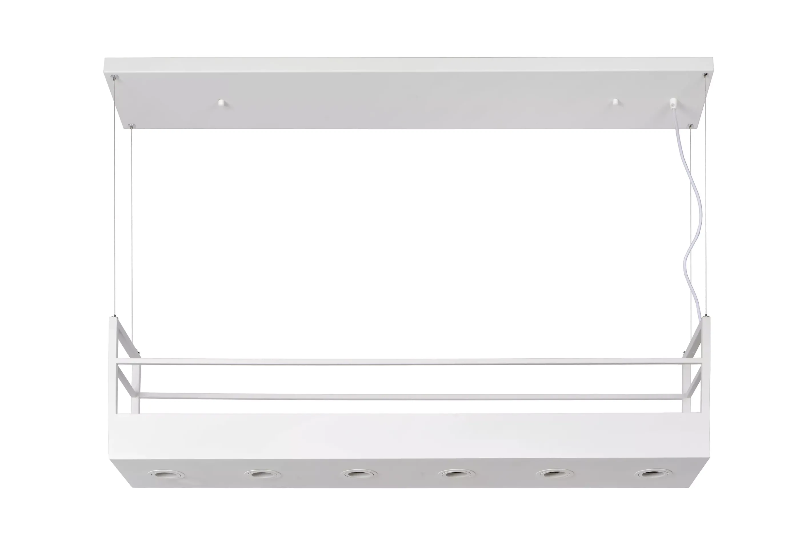 Store MIRAVELLE - Hanglamp - 6xGU10 - Wit Hanglampen