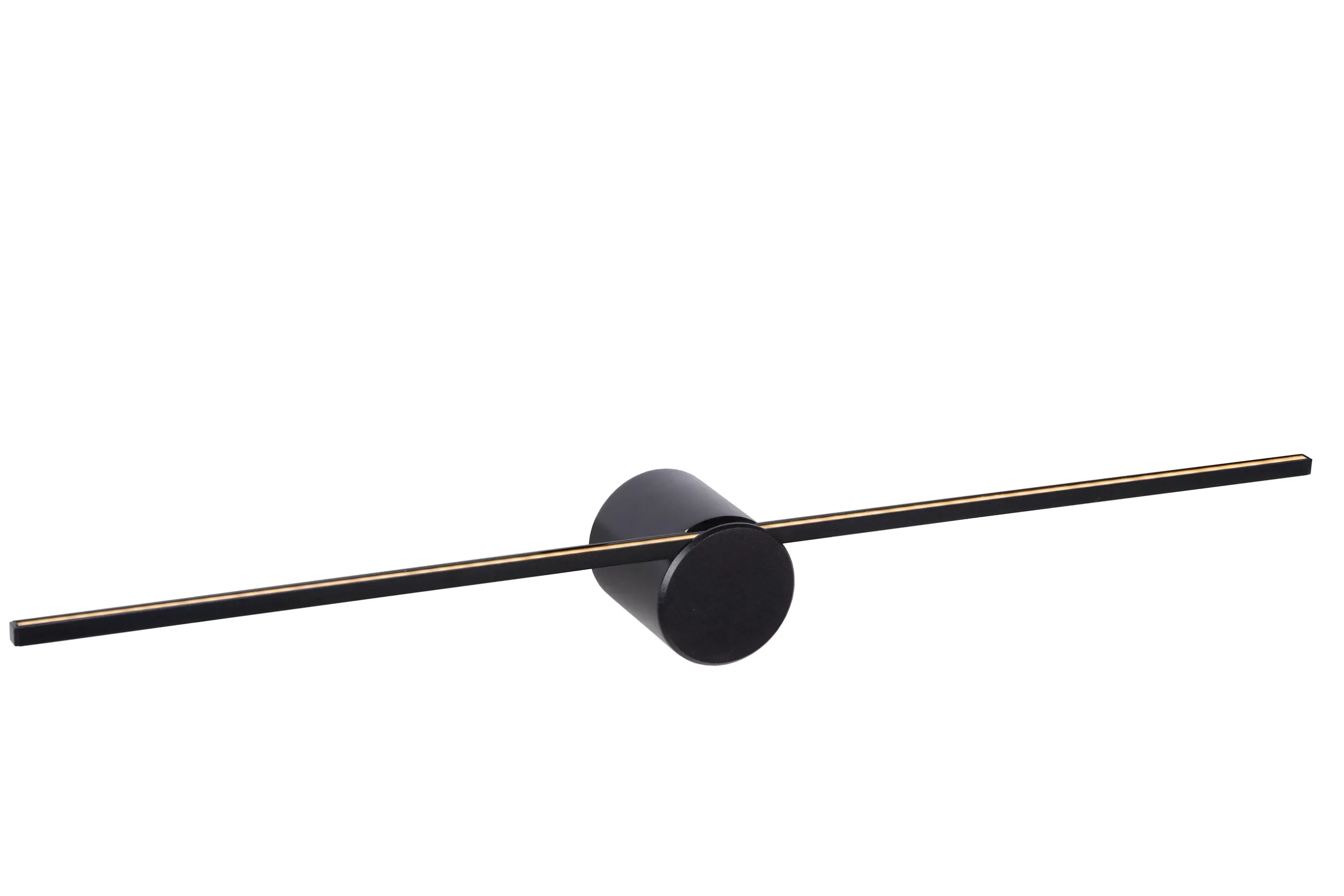 Shop MIZAR - Wandlamp Badkamer - LED - 1x6W 2700K - IP44 - Zwart Wandverlichting