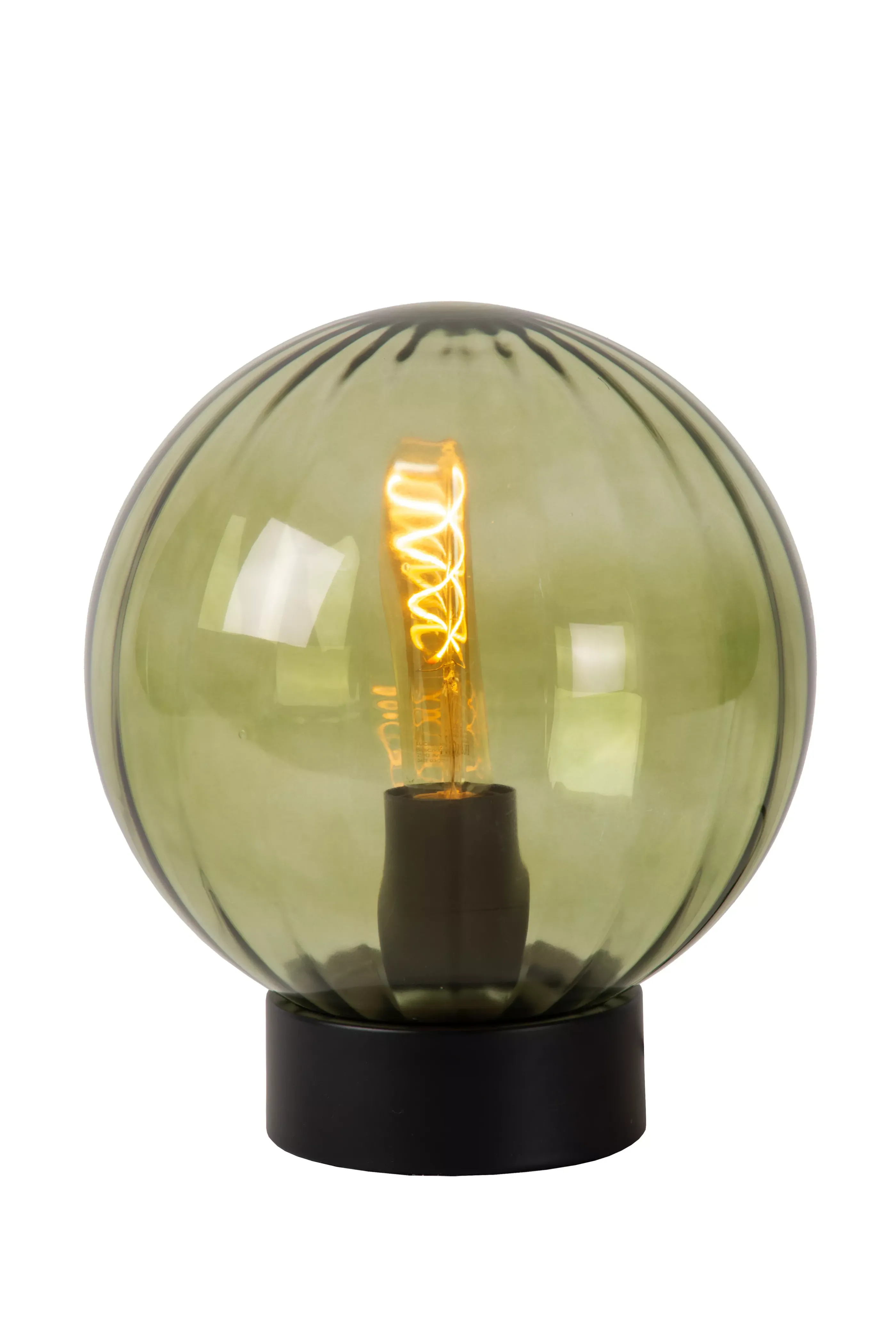 Best MONSARAZ - Tafellamp - Ø 25 cm - 1xE27 - Groen Tafellampen