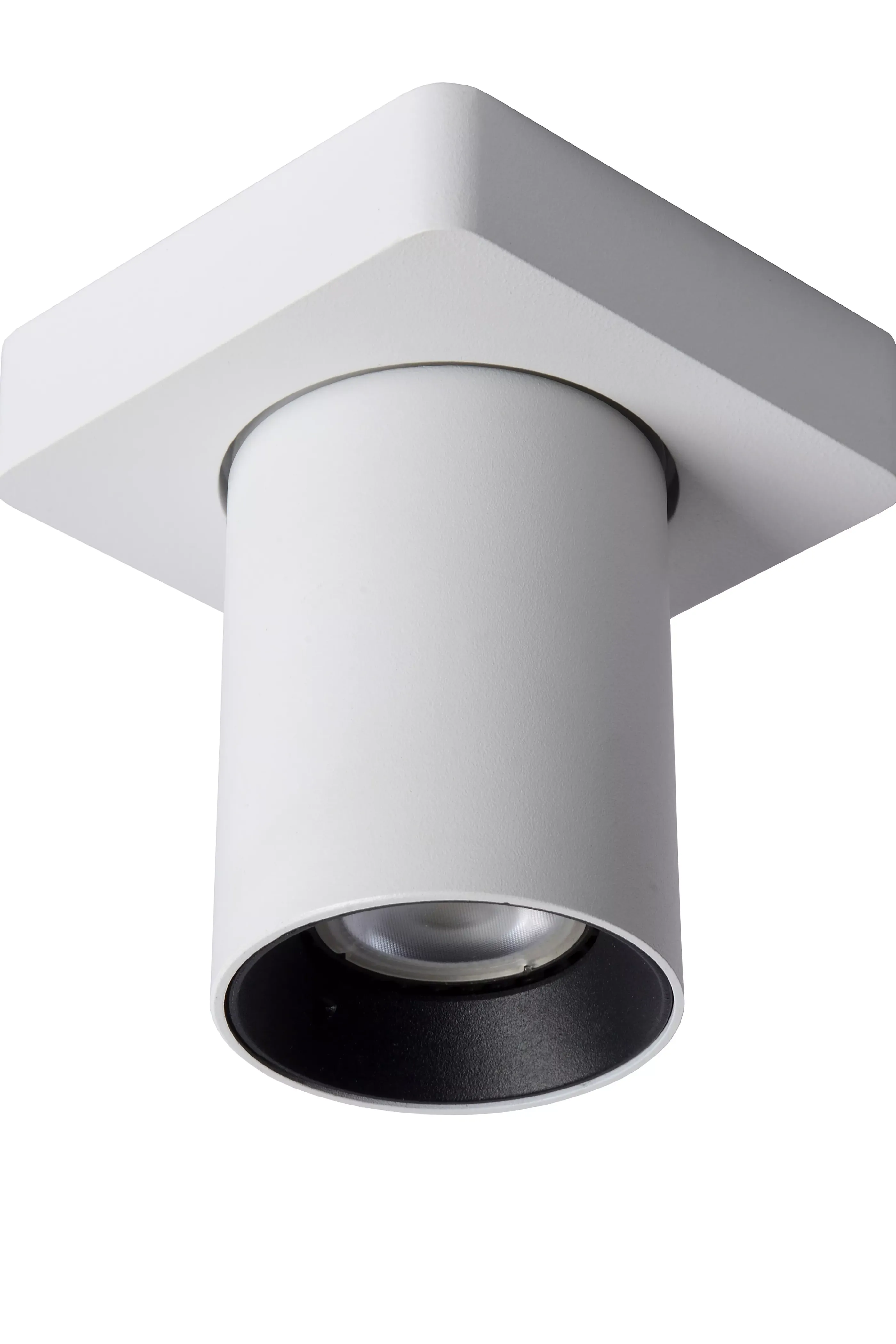 Flash Sale NIGEL - Plafondspot - LED Dim to warm - GU10 - 1x5W 2200K/3000K - Wit Plafondlampen