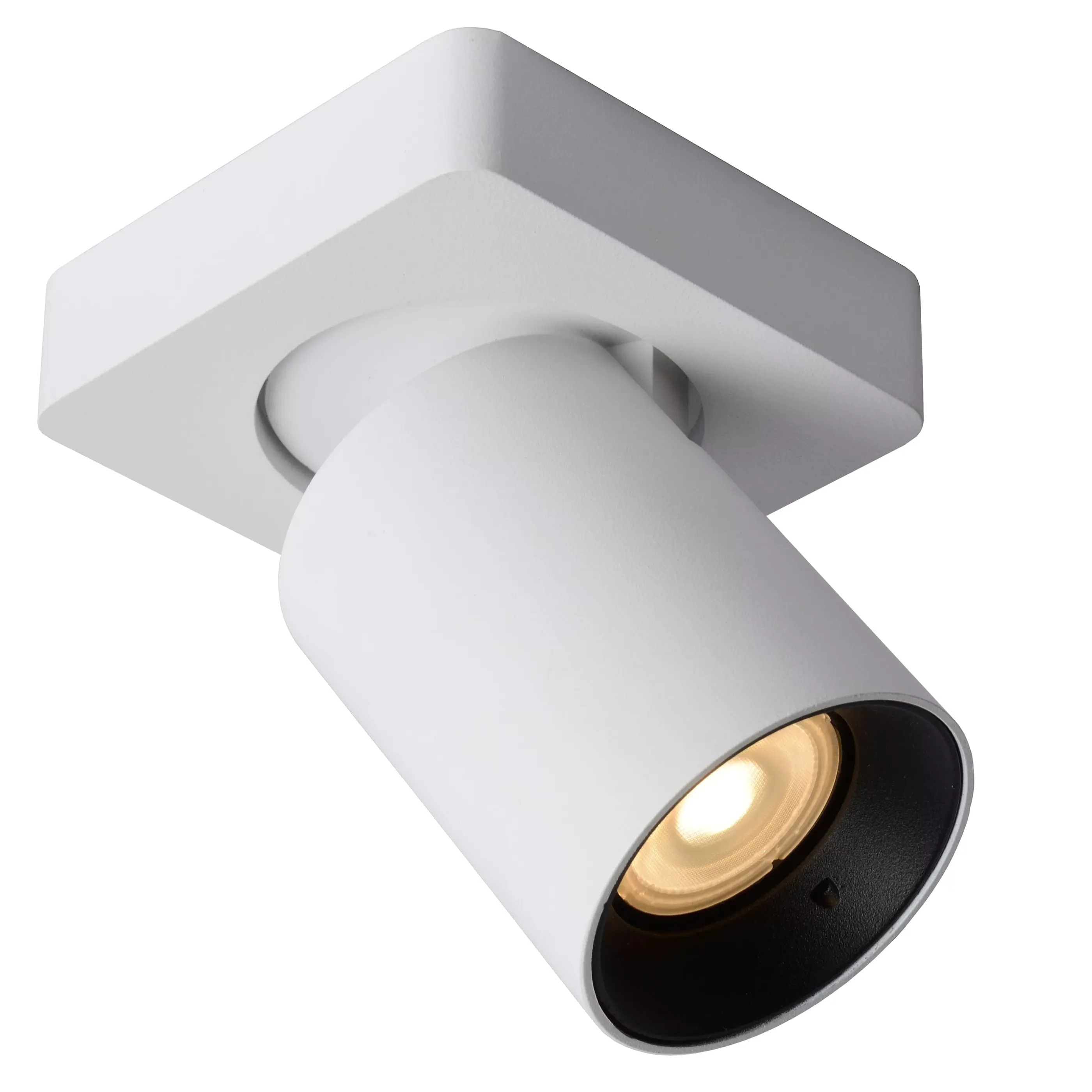 Flash Sale NIGEL - Plafondspot - LED Dim to warm - GU10 - 1x5W 2200K/3000K - Wit Plafondlampen