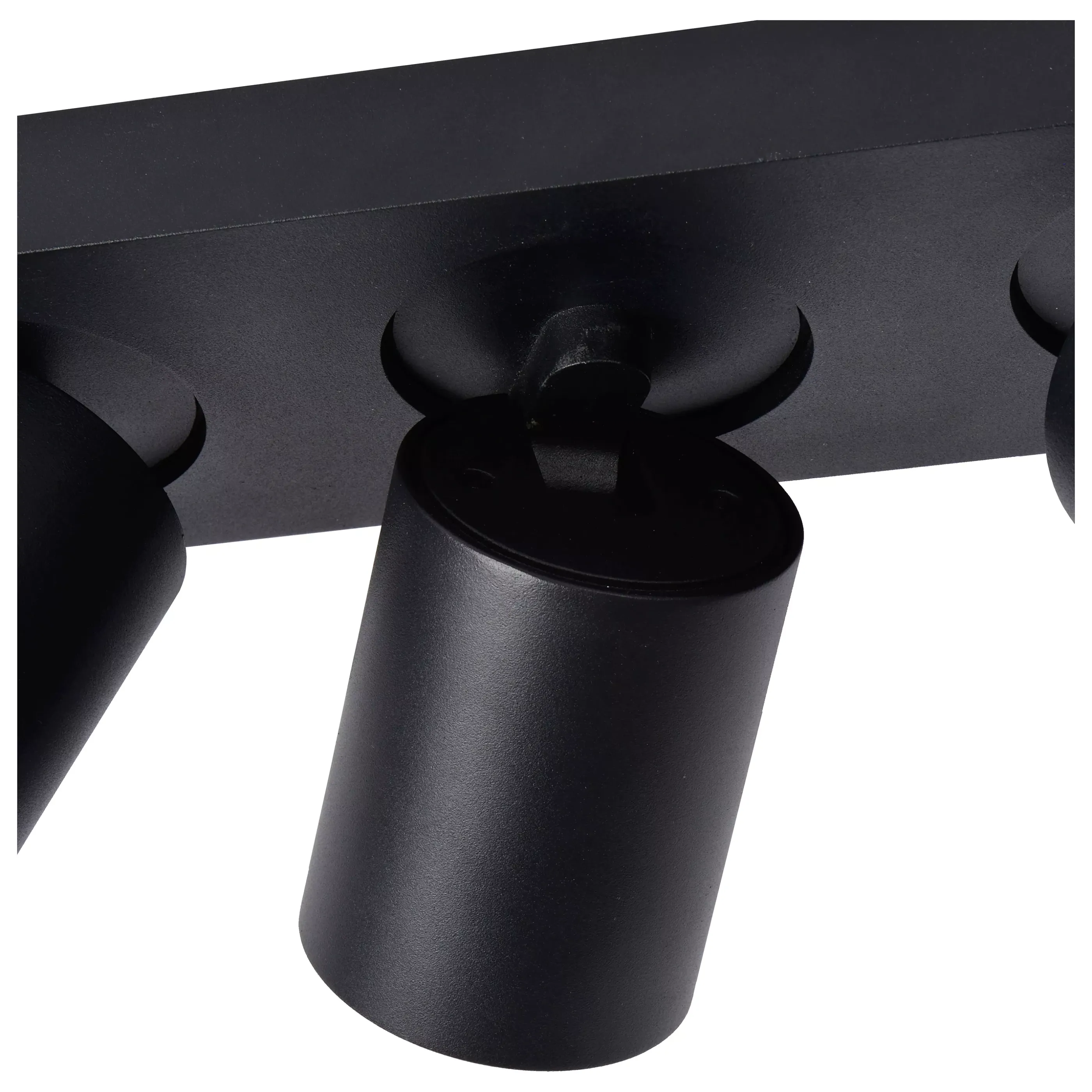 Flash Sale NIGEL - Plafondspot - LED Dim to warm - GU10 - 3x5W 2200K/3000K - Zwart Plafondlampen