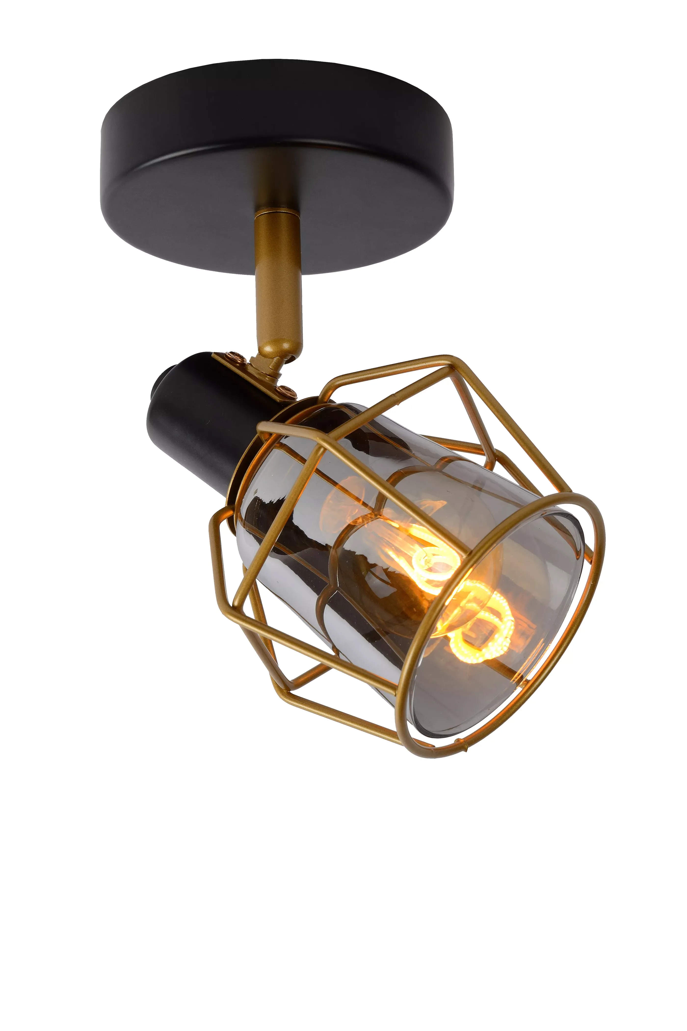 Flash Sale NILA - Plafondspot - 1xE14 - Zwart Plafondlampen