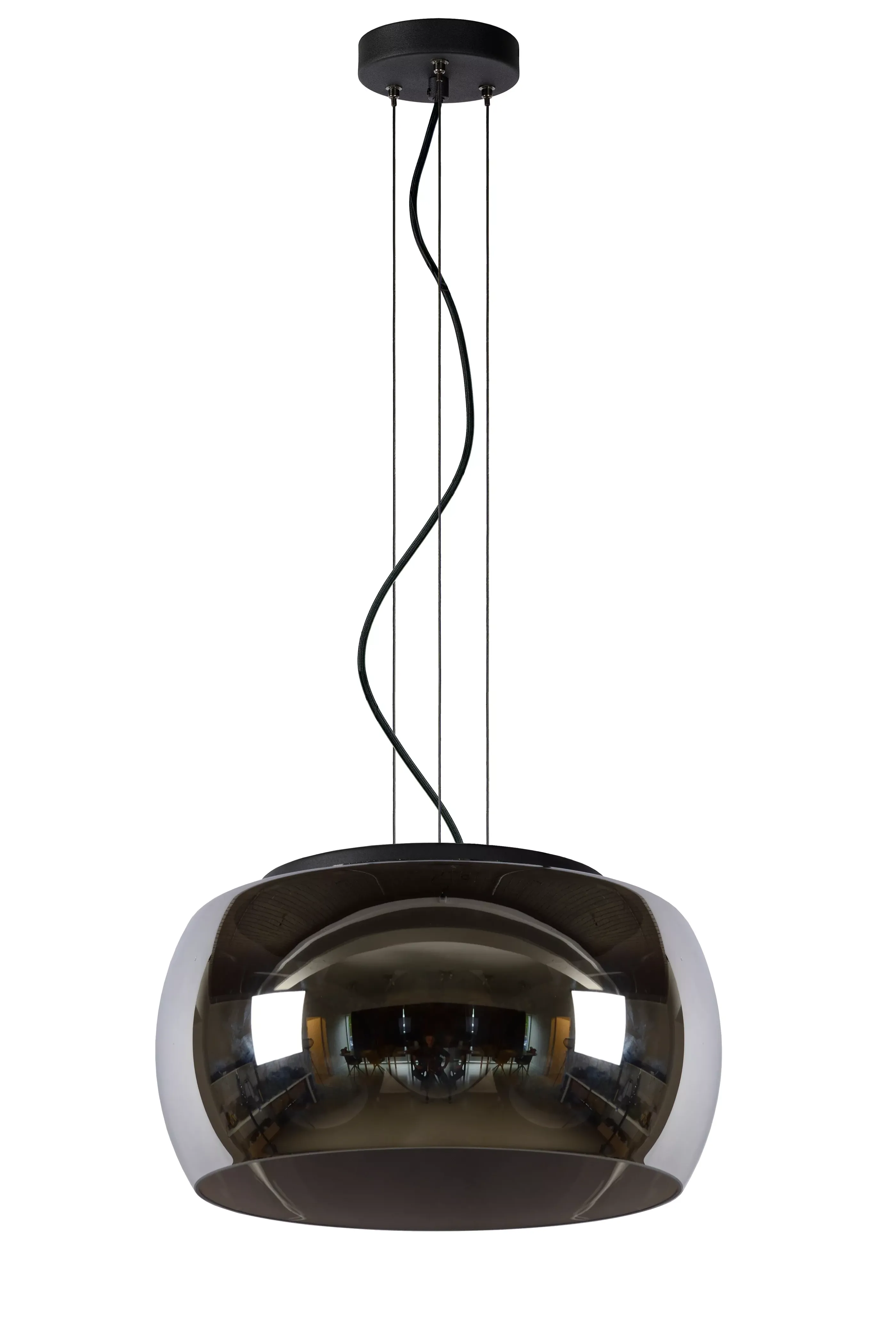 Store OLIVIA - Hanglamp - Ø 40 cm - 3xE27 - Fumé Hanglampen
