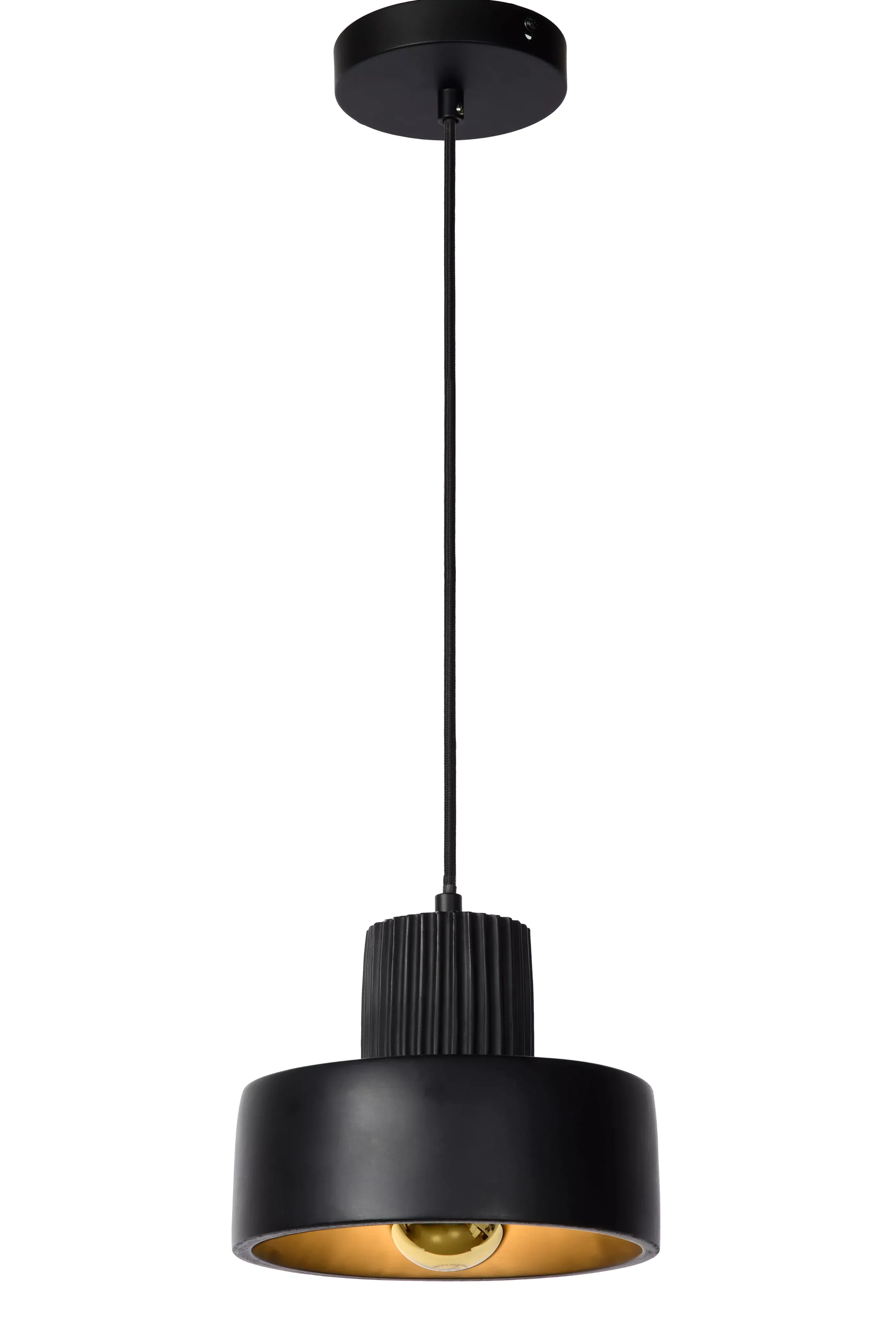 Cheap OPHELIA - Hanglamp - Ø 20 cm - 1xE27 - Zwart Hanglampen