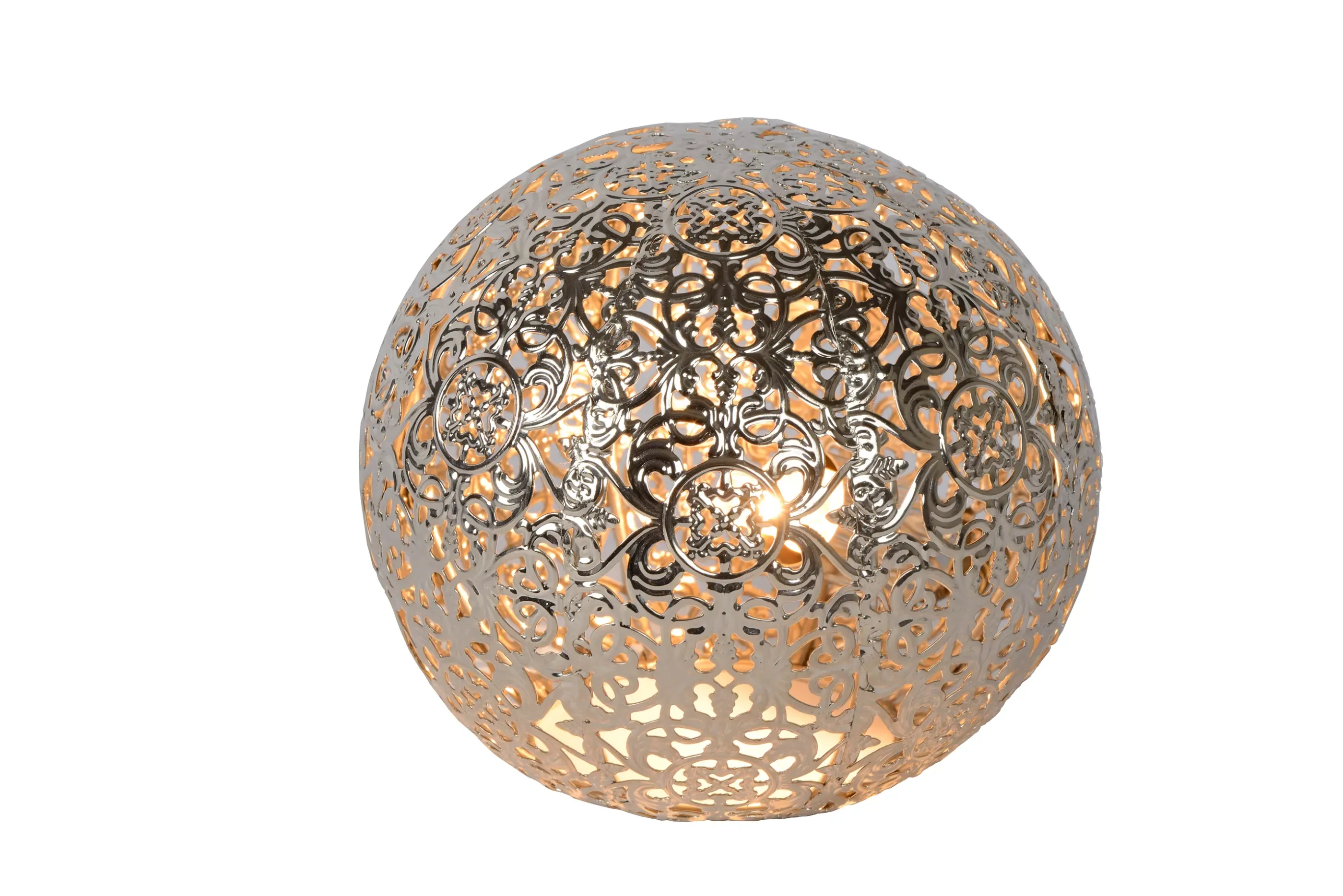Sale PAOLO - Tafellamp - Ø 14,5 cm - 1xG9 - Zilver Tafellampen