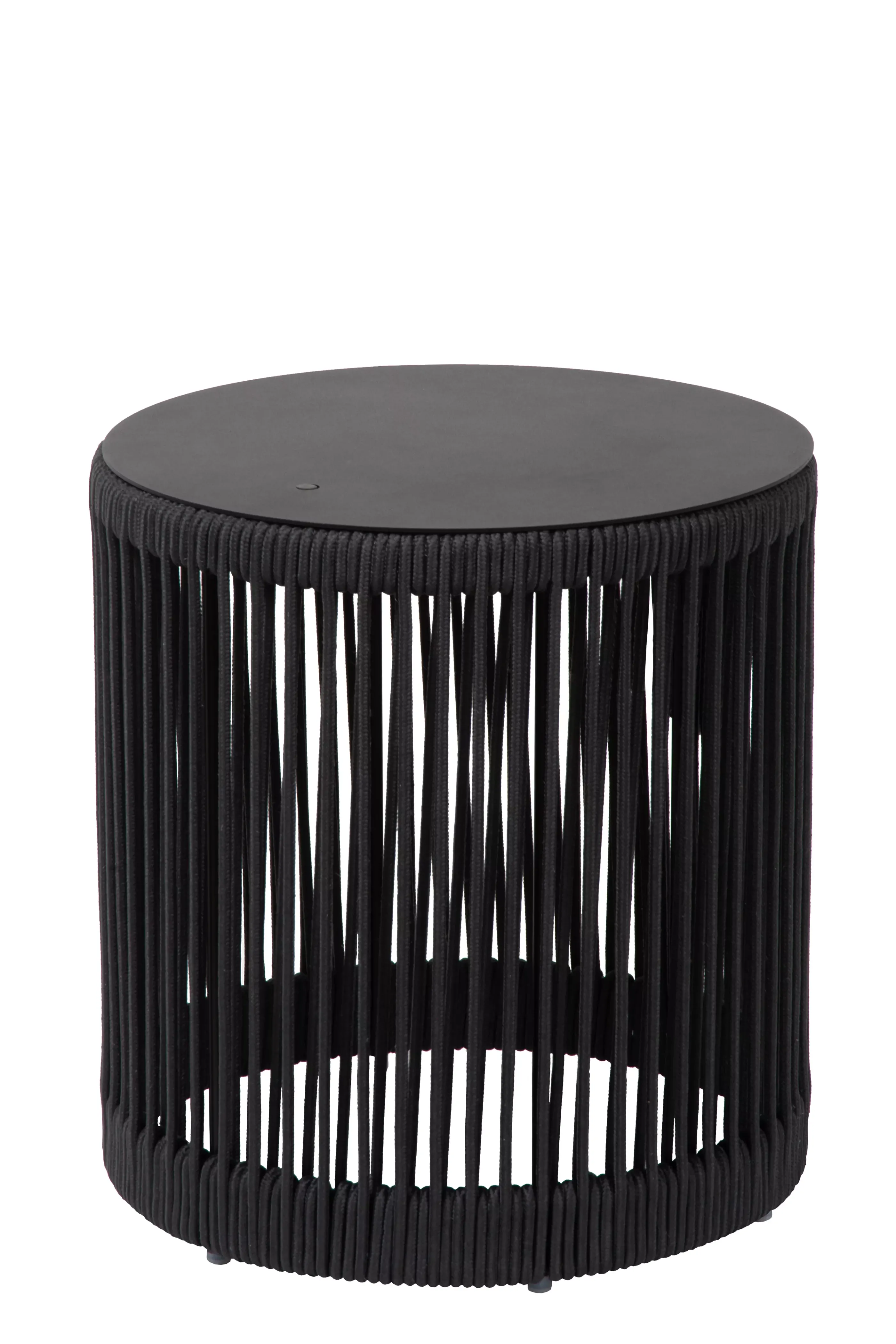 Hot PINGI - Oplaadbare Vloerlamp Binnen/Buiten - Accu/Batterij - Ø 33,5 cm - LED 3 StepDim - 1x3W 3000K - IP44 - Zwart Staande Lampen Buiten