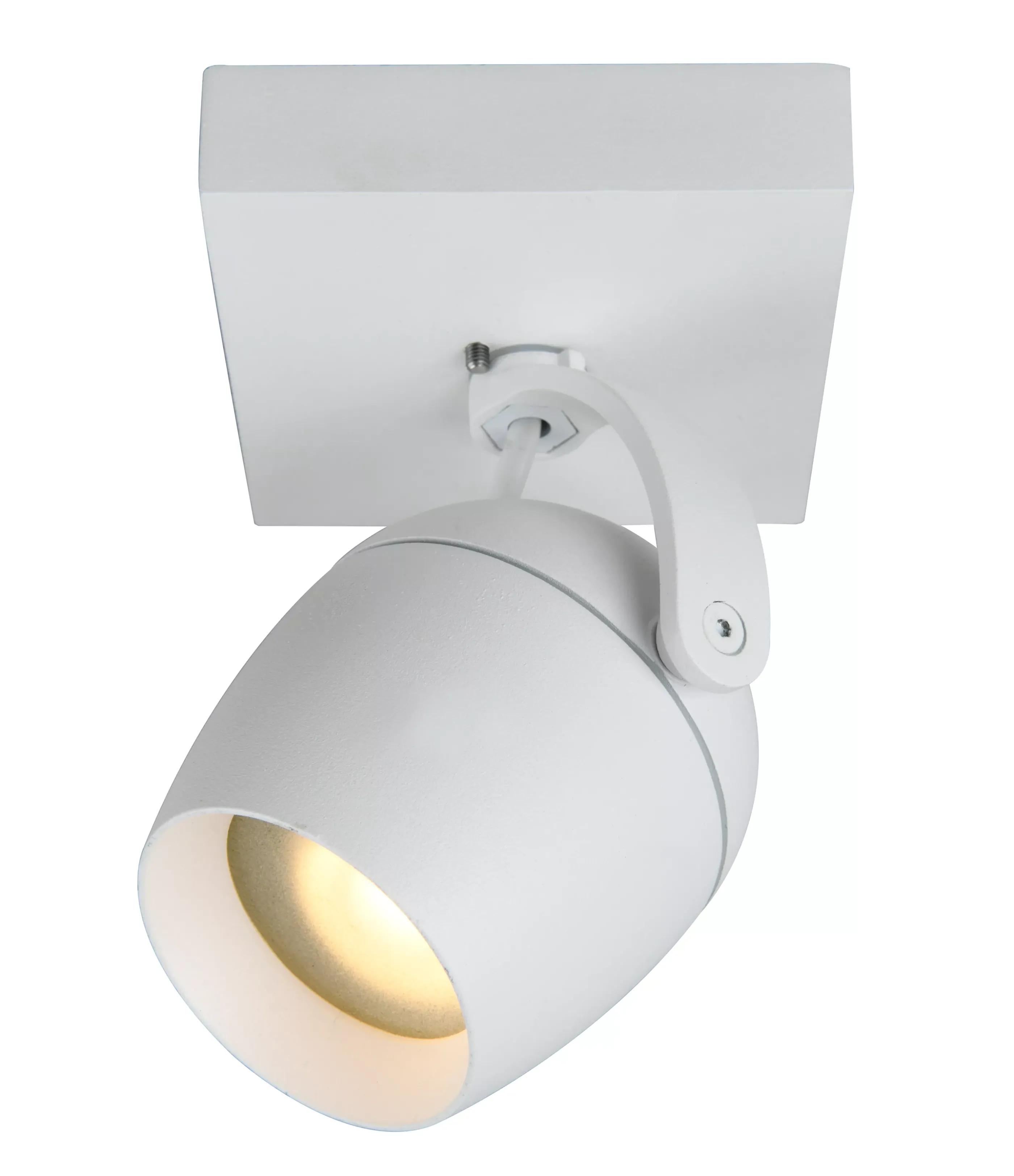 Best PRESTON - Plafondspot Badkamer - 1xGU10 - IP44 - Wit Plafondlampen