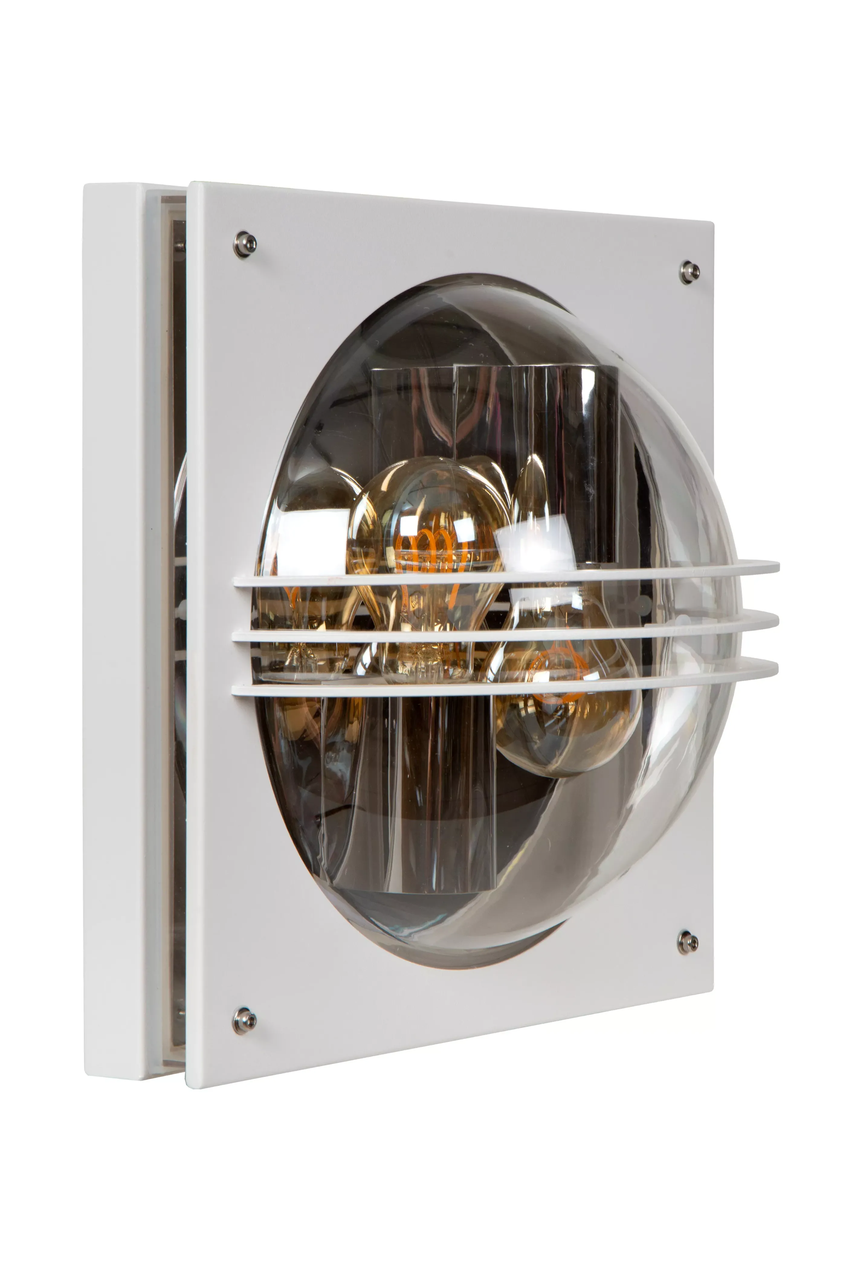 Store PRIVAS - Wandlamp Binnen/Buiten - 2xE27 - IP44 - Wit Wandverlichting Buiten