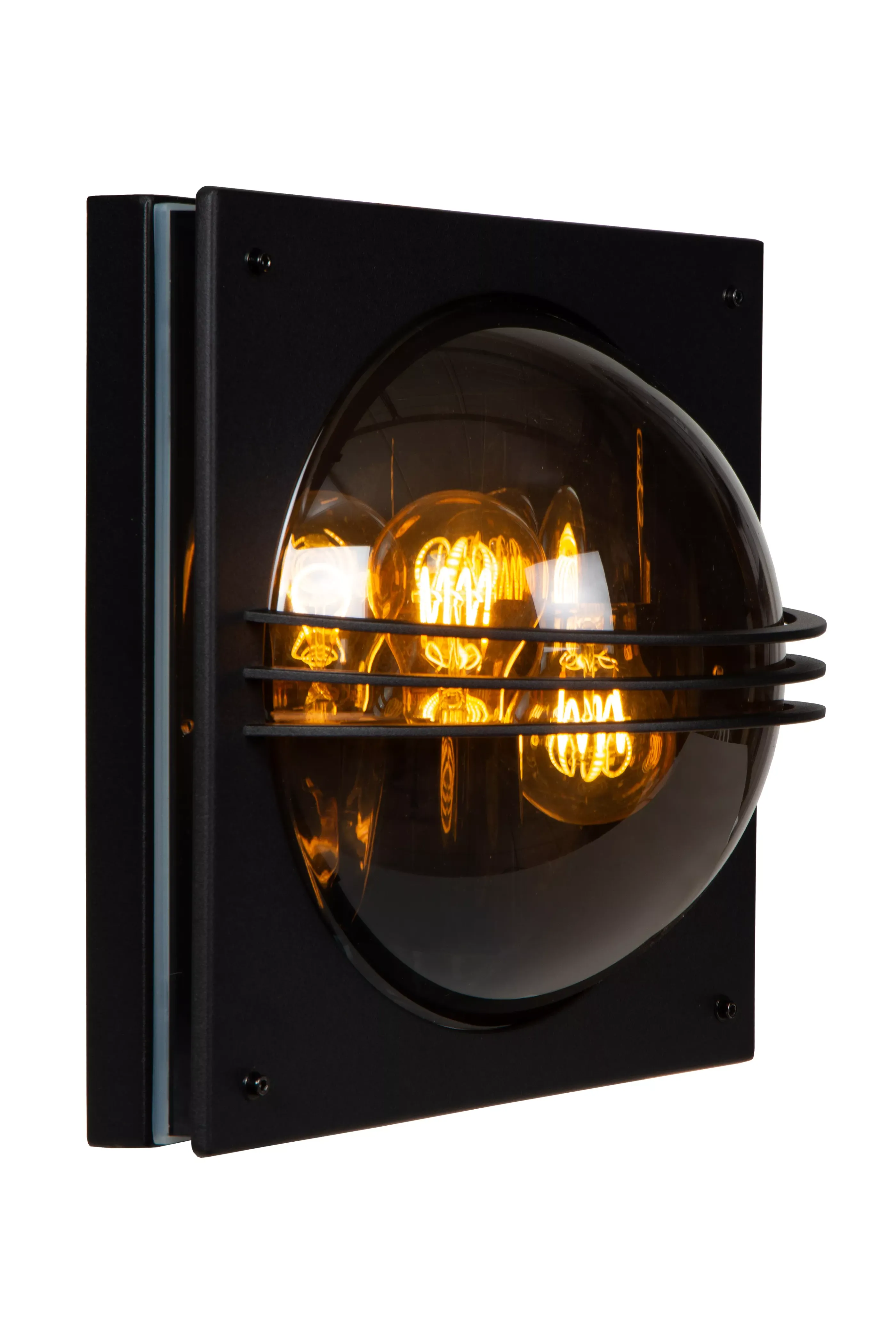 Sale PRIVAS - Wandlamp Binnen/Buiten - 2xE27 - IP44 - Zwart Wandverlichting Buiten