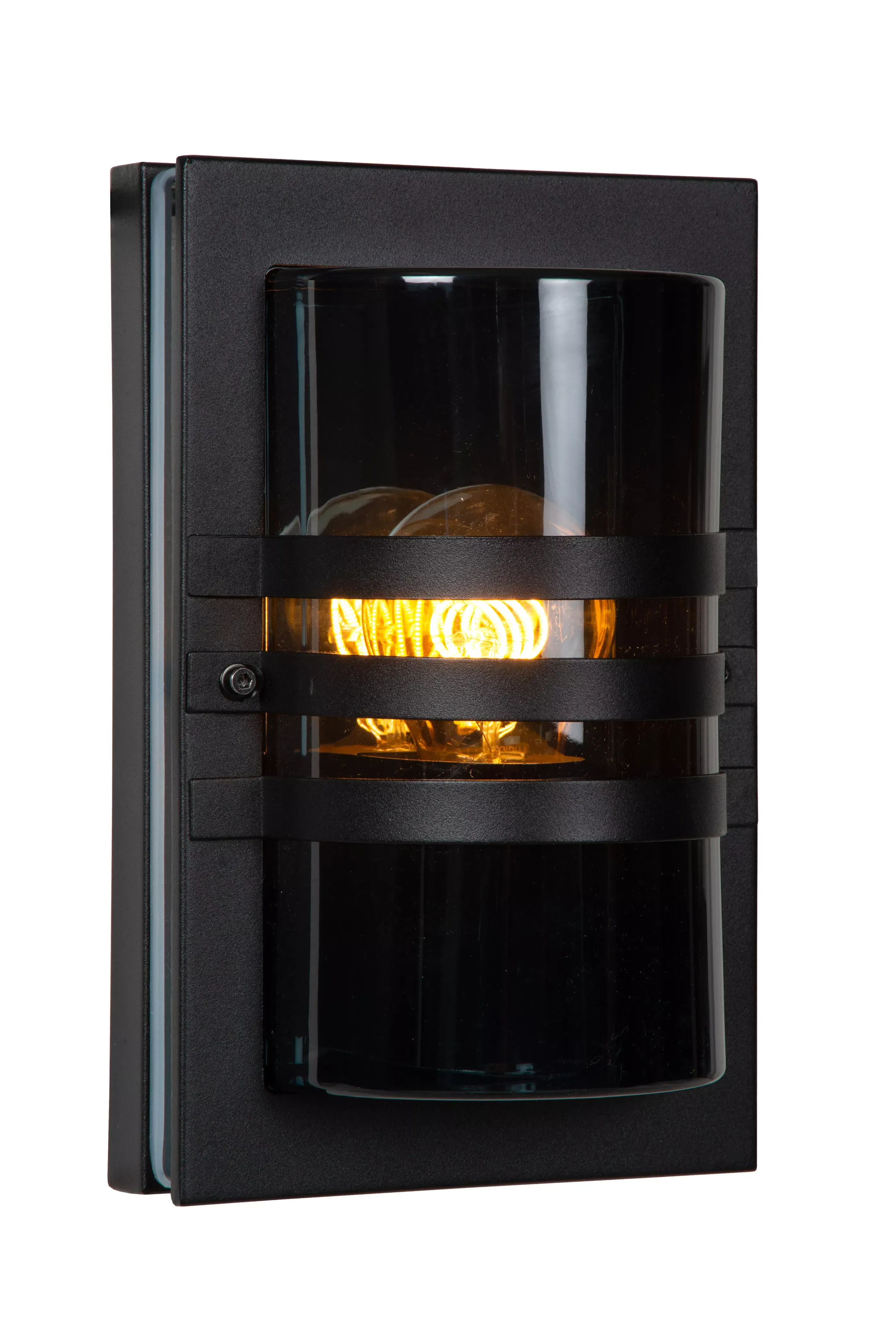 Discount PRIVAS - Wandlamp Binnen/Buiten - 1xE27 - IP44 - Zwart Wandverlichting Buiten
