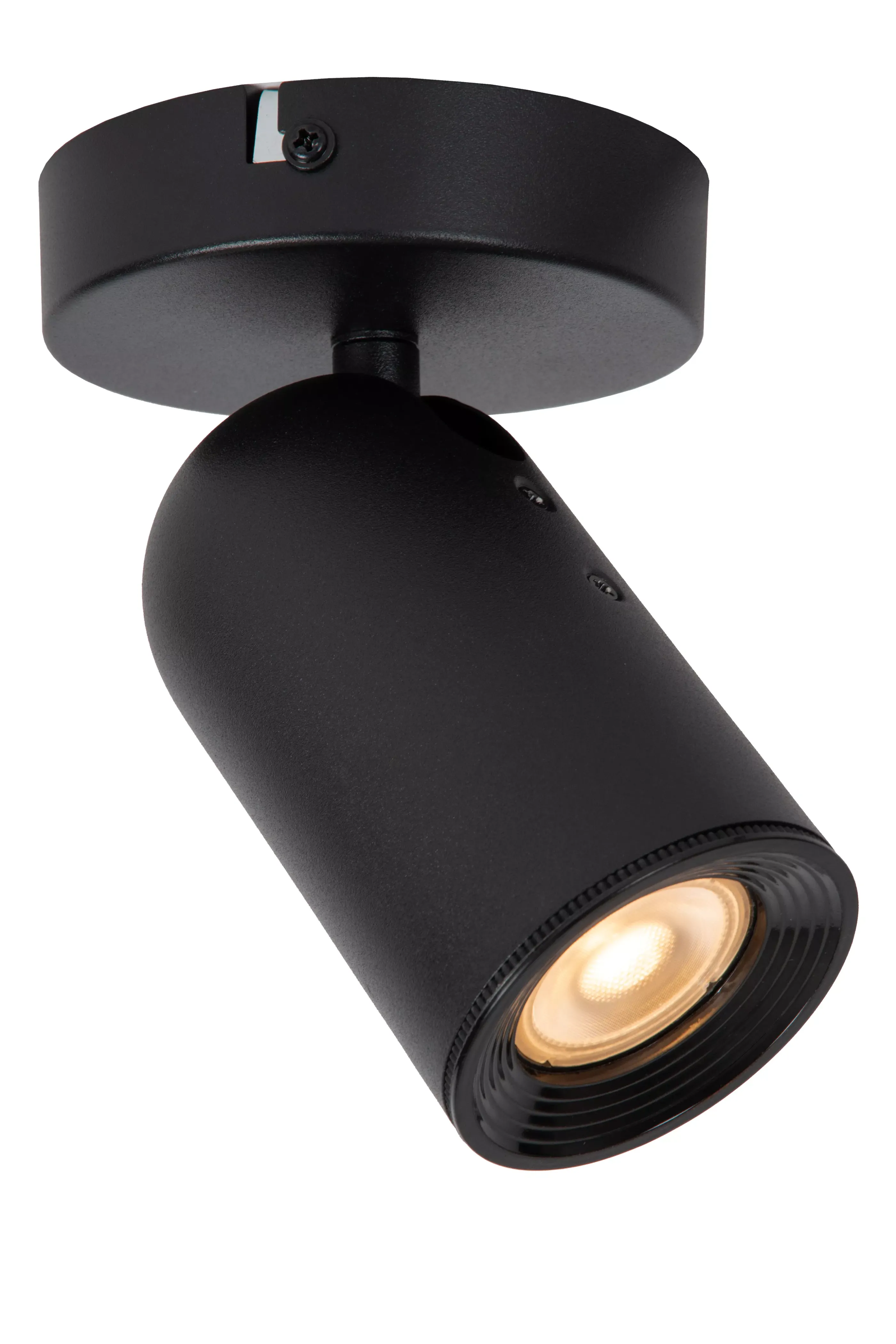 Best PUNCH - Plafondspot - 1xGU10 - Zwart Plafondlampen