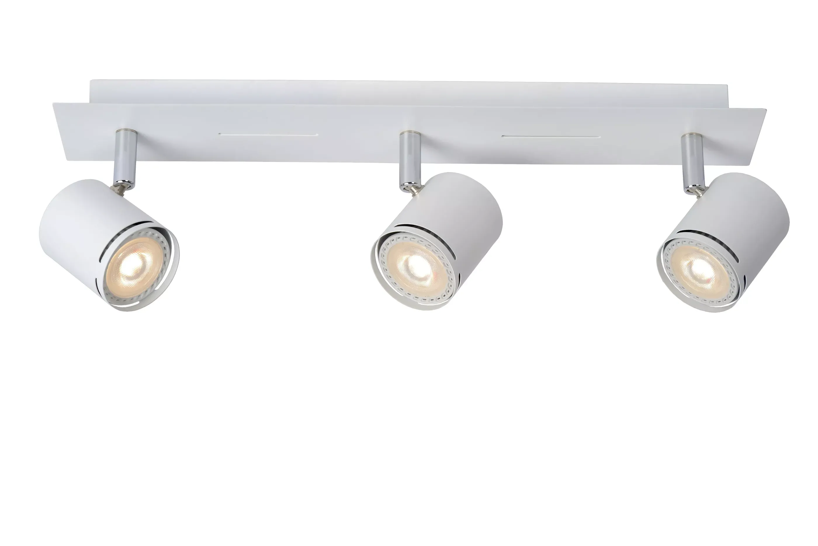 Best RILOU - Plafondspot - LED Dimb. - GU10 - 3x5W 3000K - Wit Plafondlampen