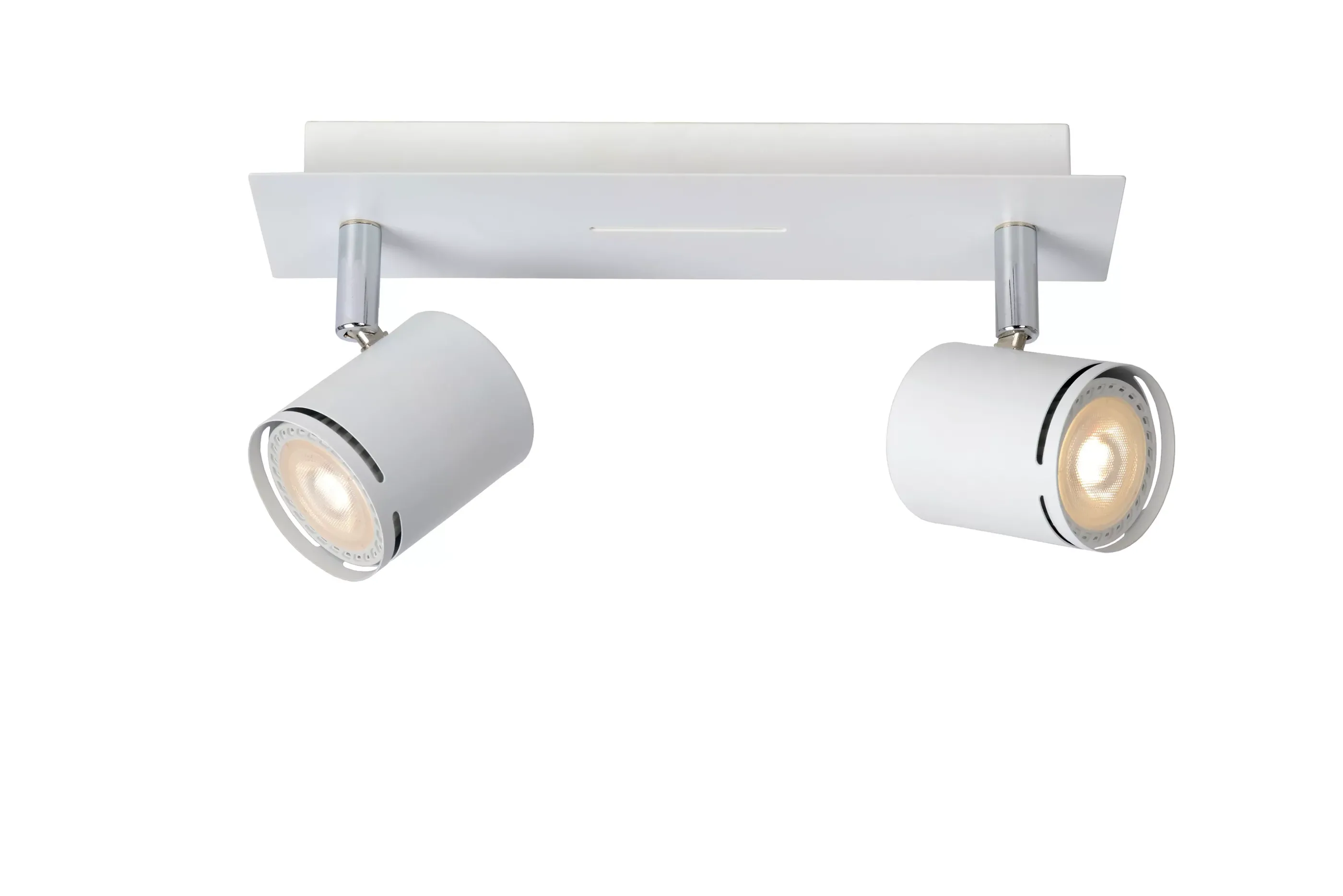 Store RILOU - Plafondspot - LED Dimb. - GU10 - 2x5W 3000K - Wit Plafondlampen