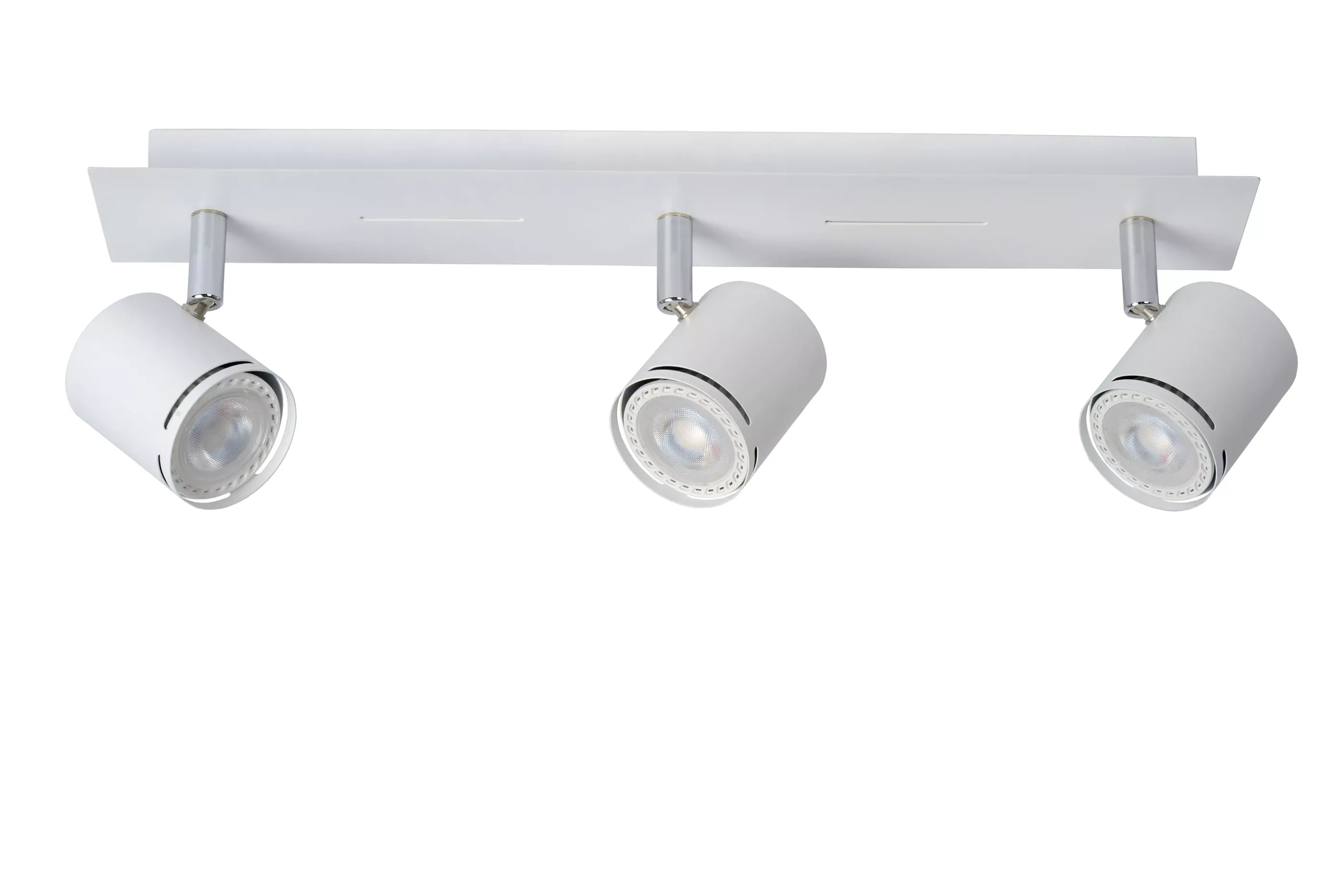Best RILOU - Plafondspot - LED Dimb. - GU10 - 3x5W 3000K - Wit Plafondlampen