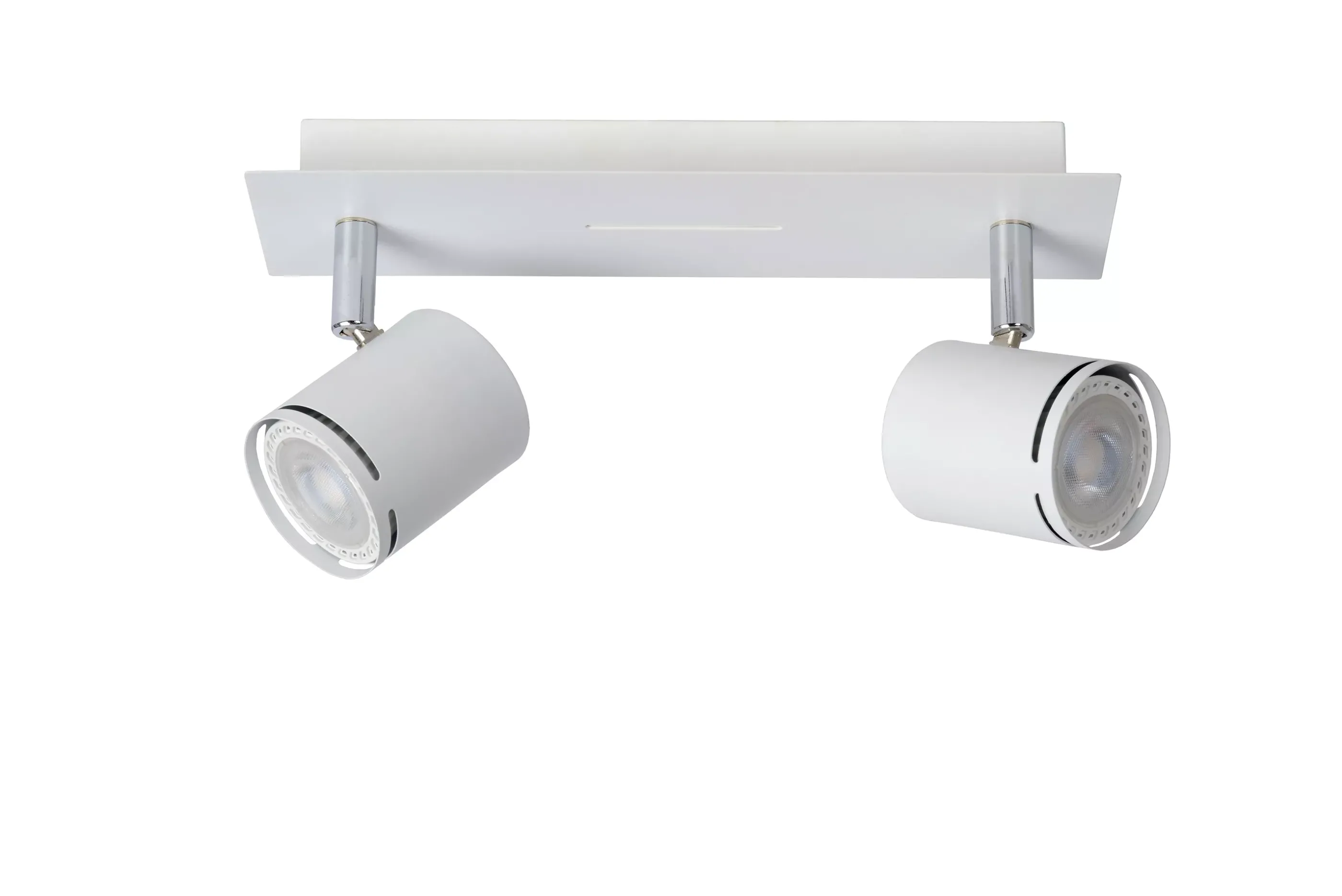 Store RILOU - Plafondspot - LED Dimb. - GU10 - 2x5W 3000K - Wit Plafondlampen