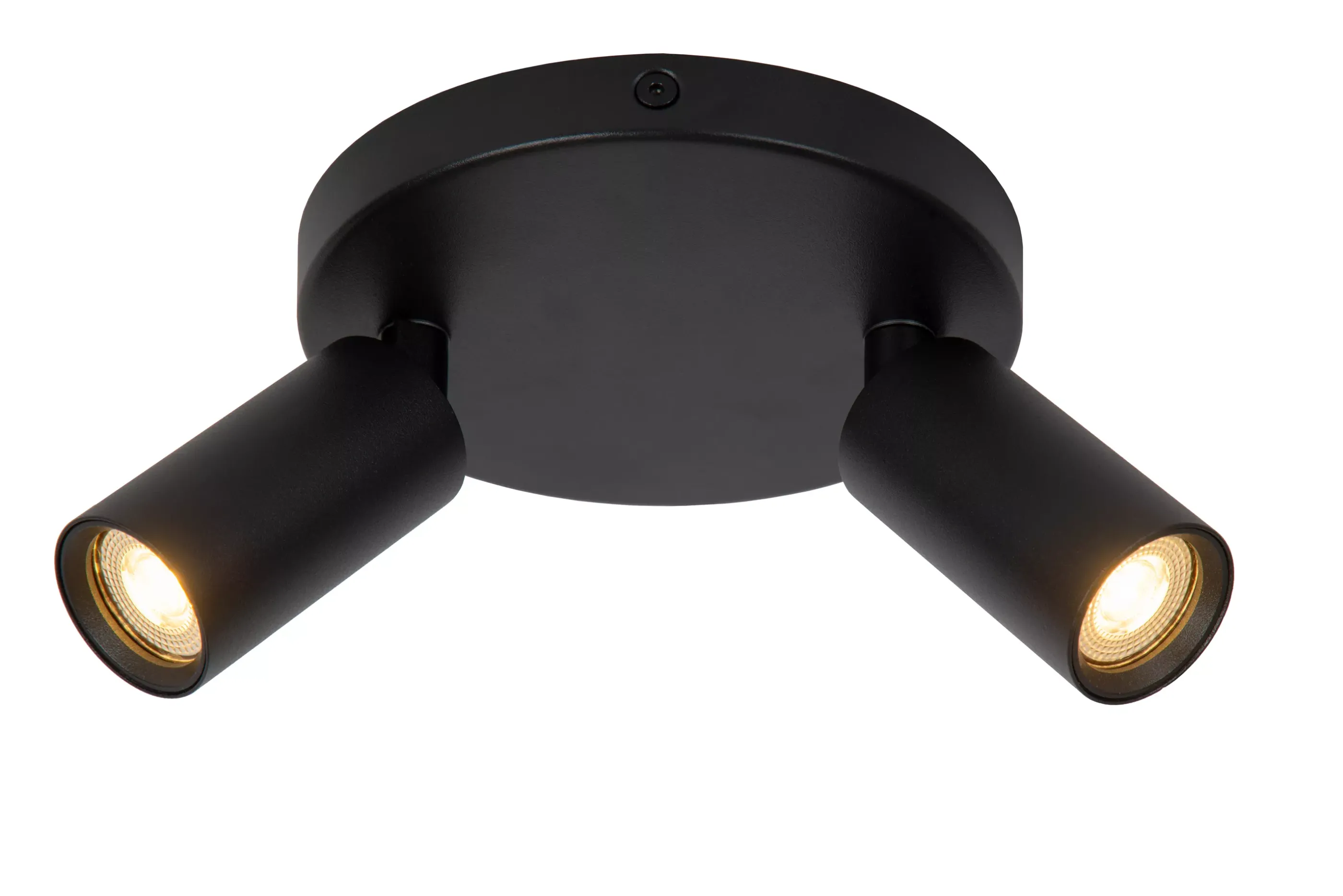 Shop RITMO - Plafondspot - Ø 15 cm - 2xGU10 (MR11) - Zwart Plafondlampen