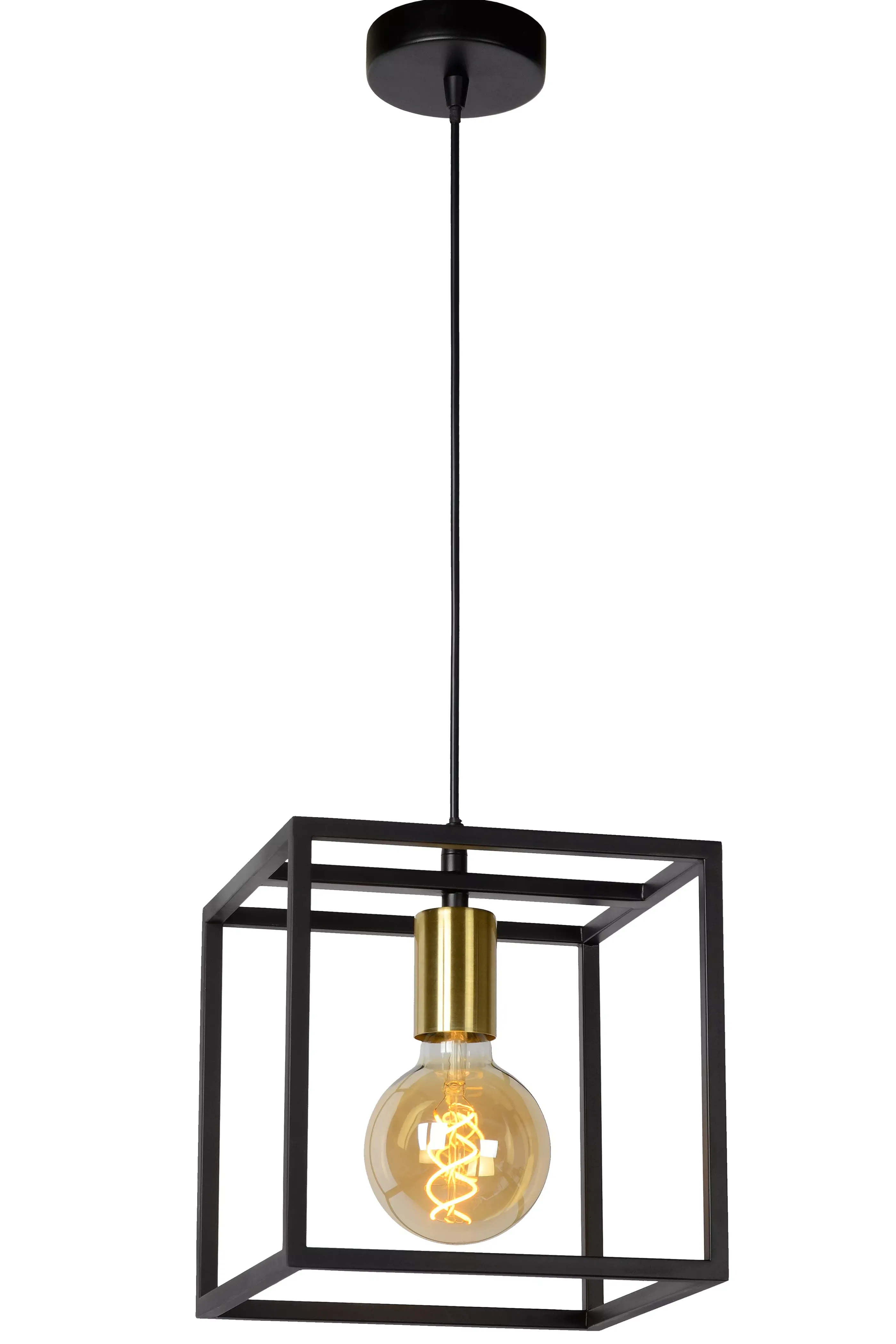 New RUBEN - Hanglamp - 1xE27 - Zwart Hanglampen