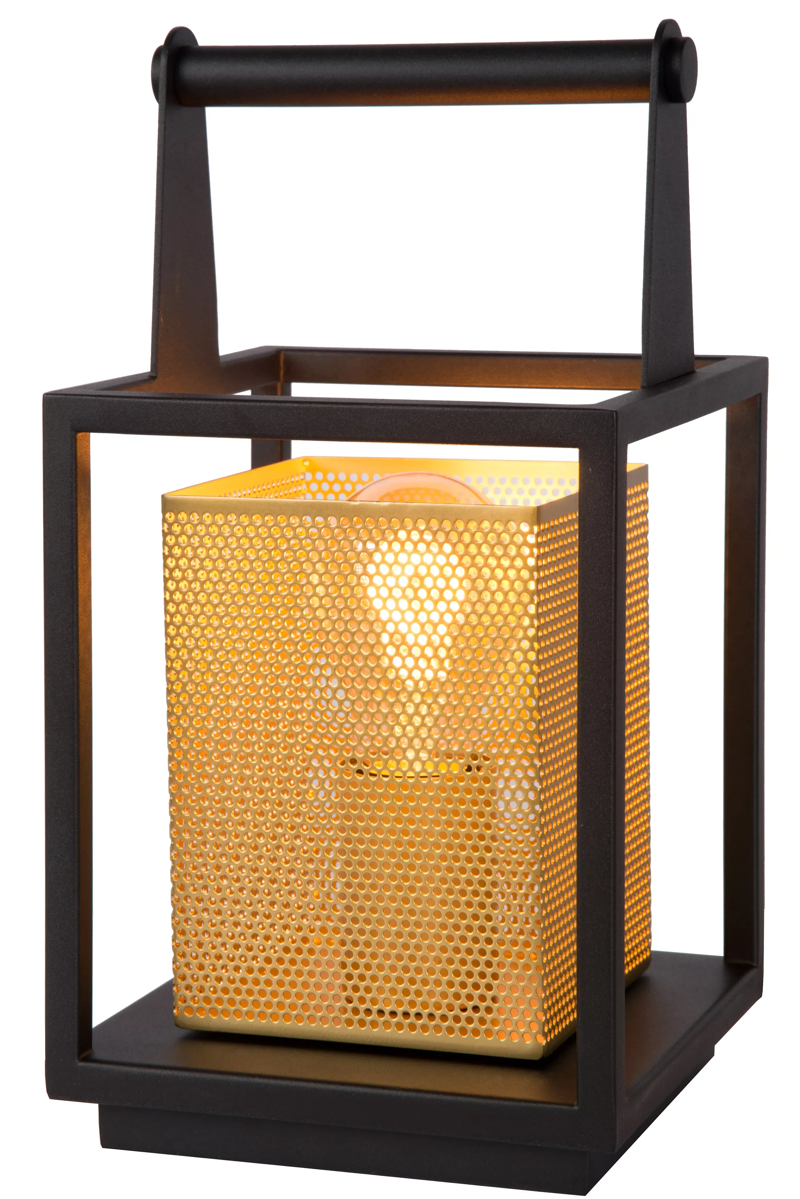 Sale SANSA - Tafellamp - 1xE27 - Zwart Tafellampen