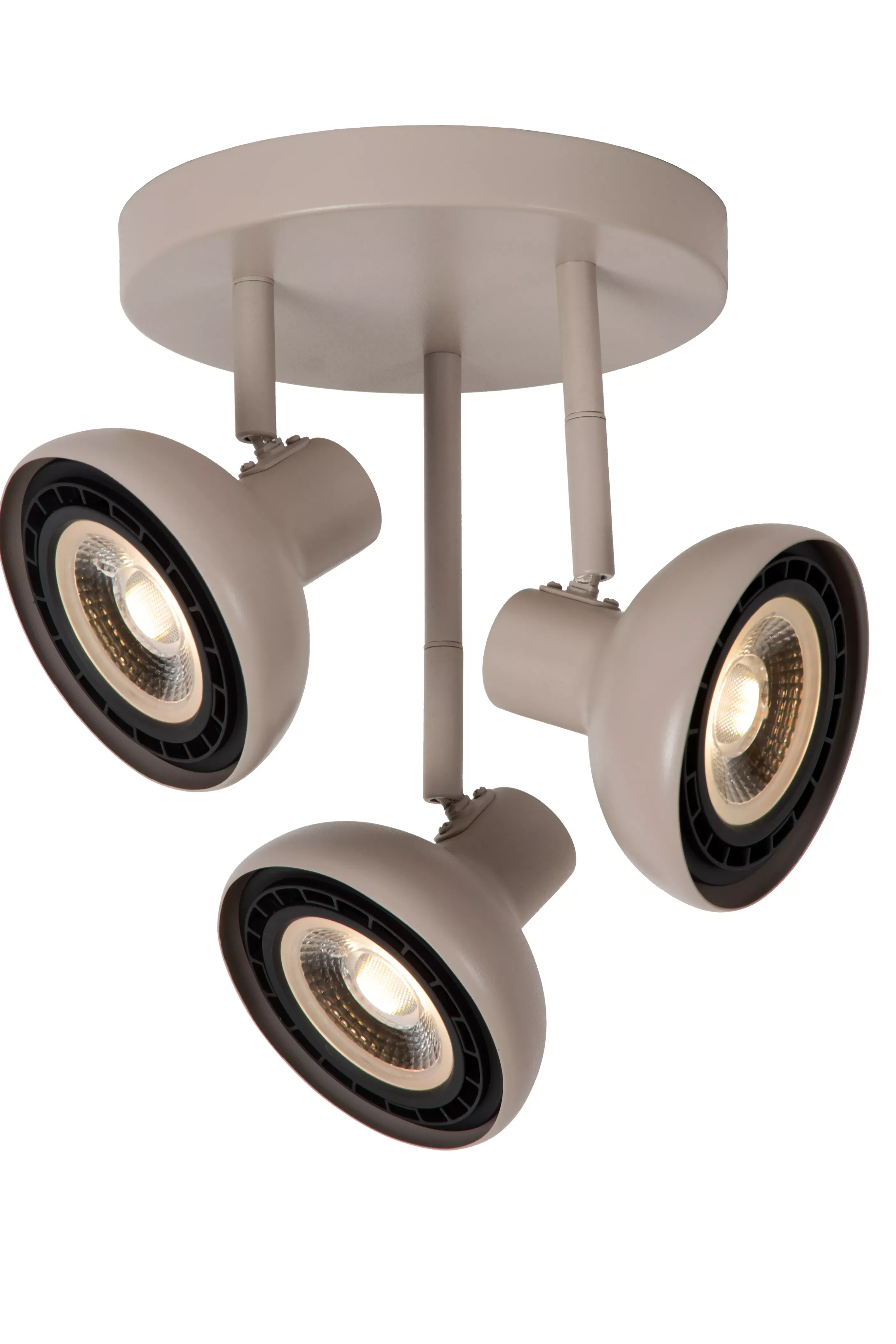 Shop SENSAS - Plafondspot - Ø 25,8 cm - 3xGU10 (ES111) - Beige Plafondlampen