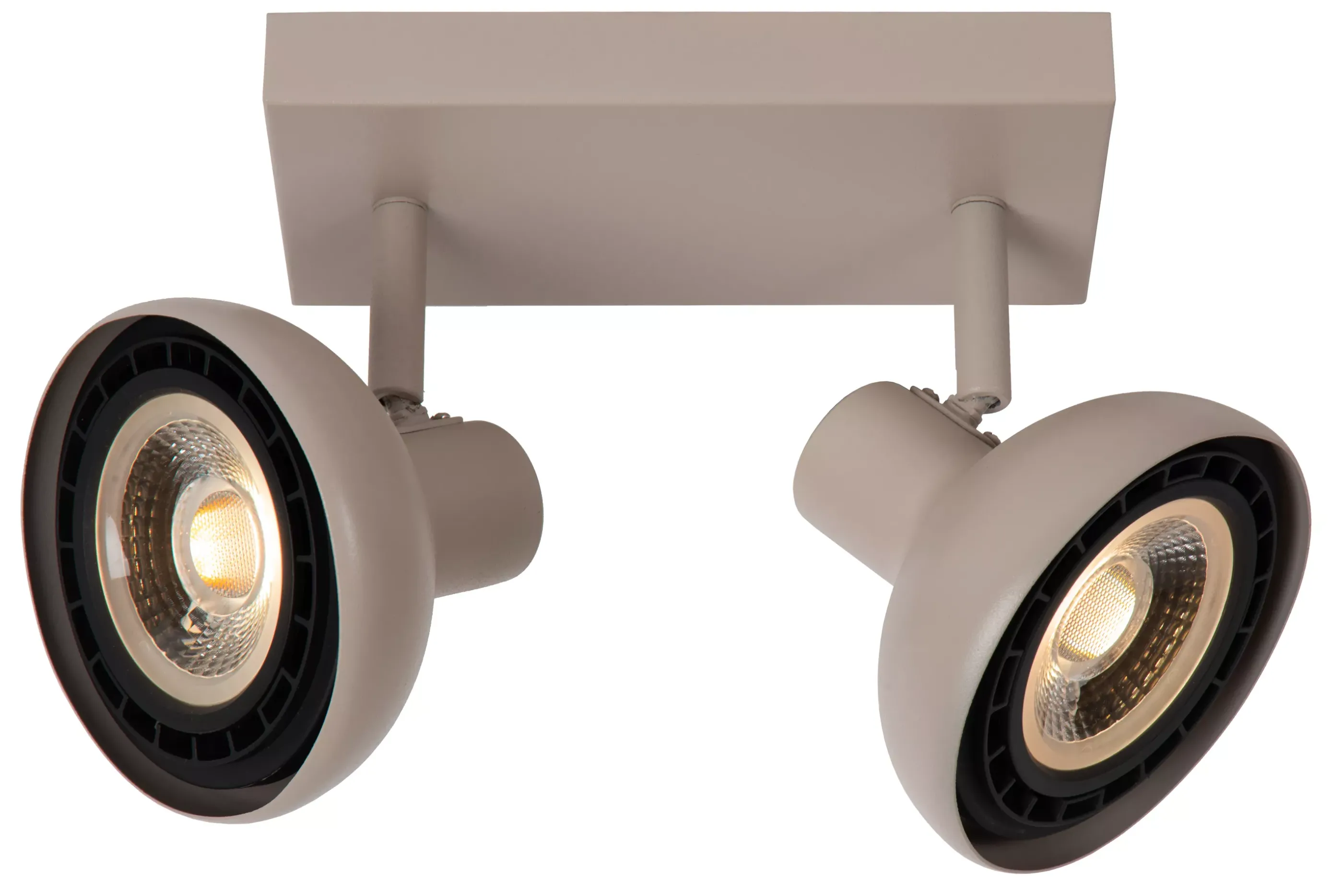 Sale SENSAS - Plafondspot - 2xGU10 (ES111) - Beige Plafondlampen