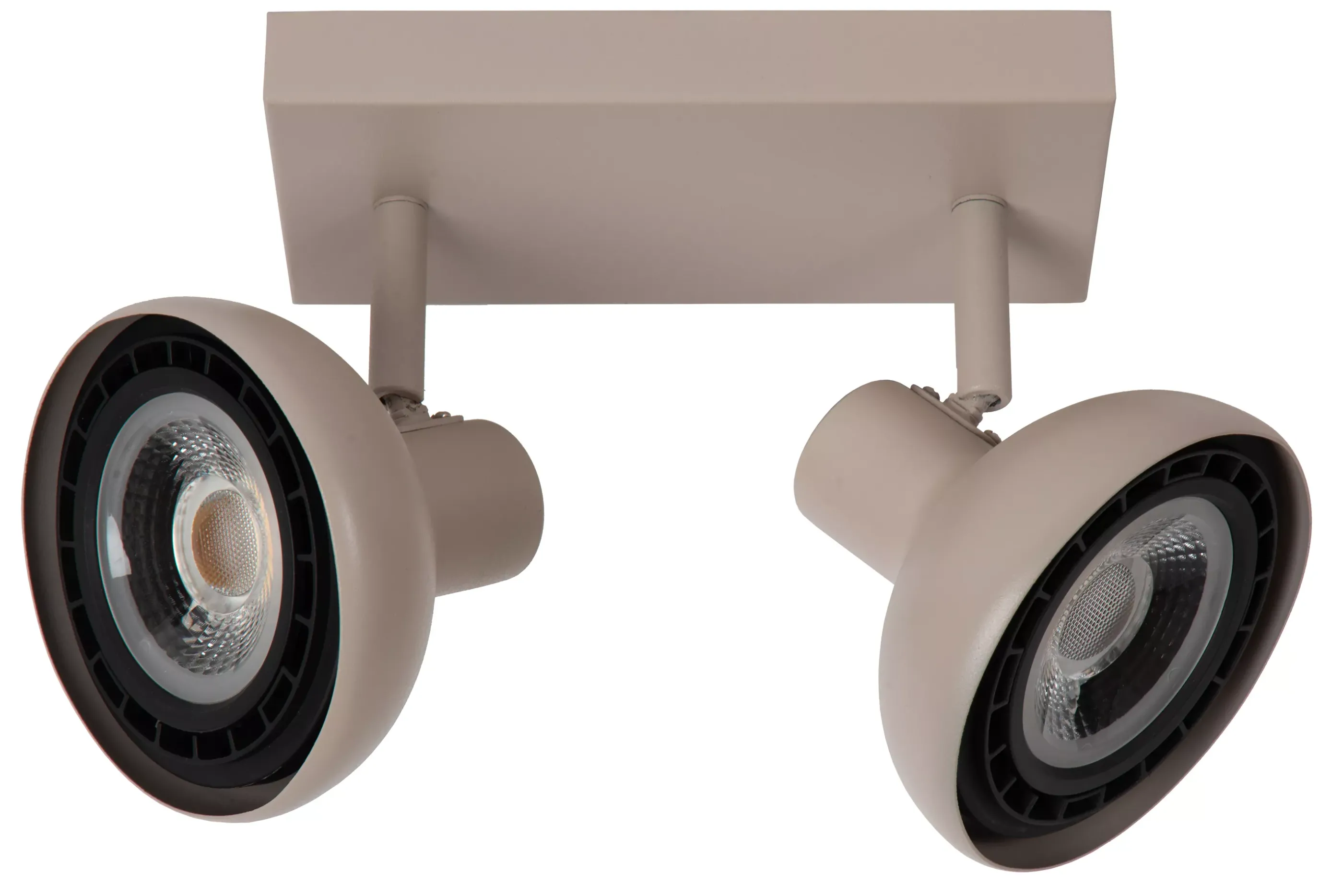 Sale SENSAS - Plafondspot - 2xGU10 (ES111) - Beige Plafondlampen