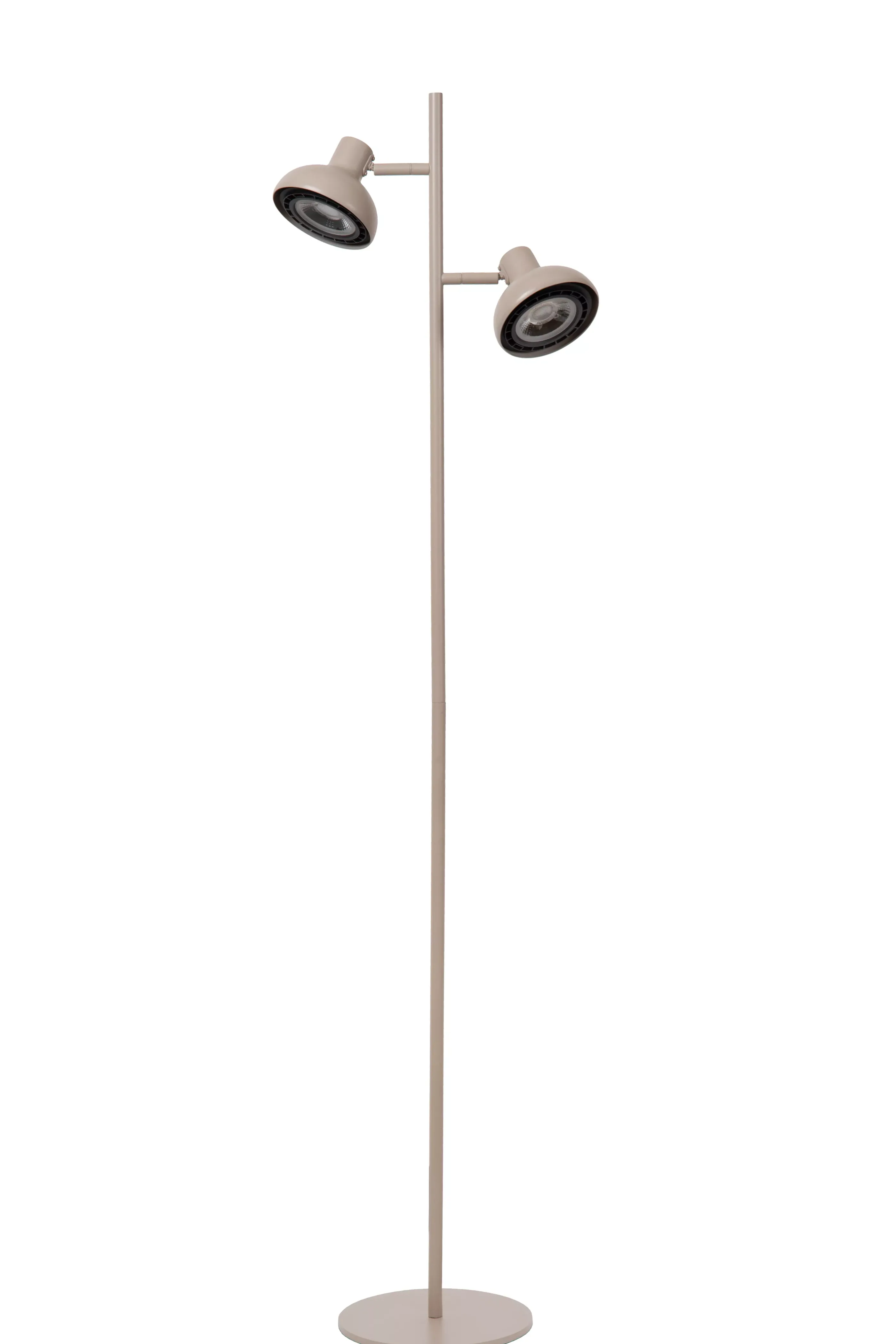 Store SENSAS - Vloerlamp - 2xGU10 (ES111) - Beige Staande Lampen
