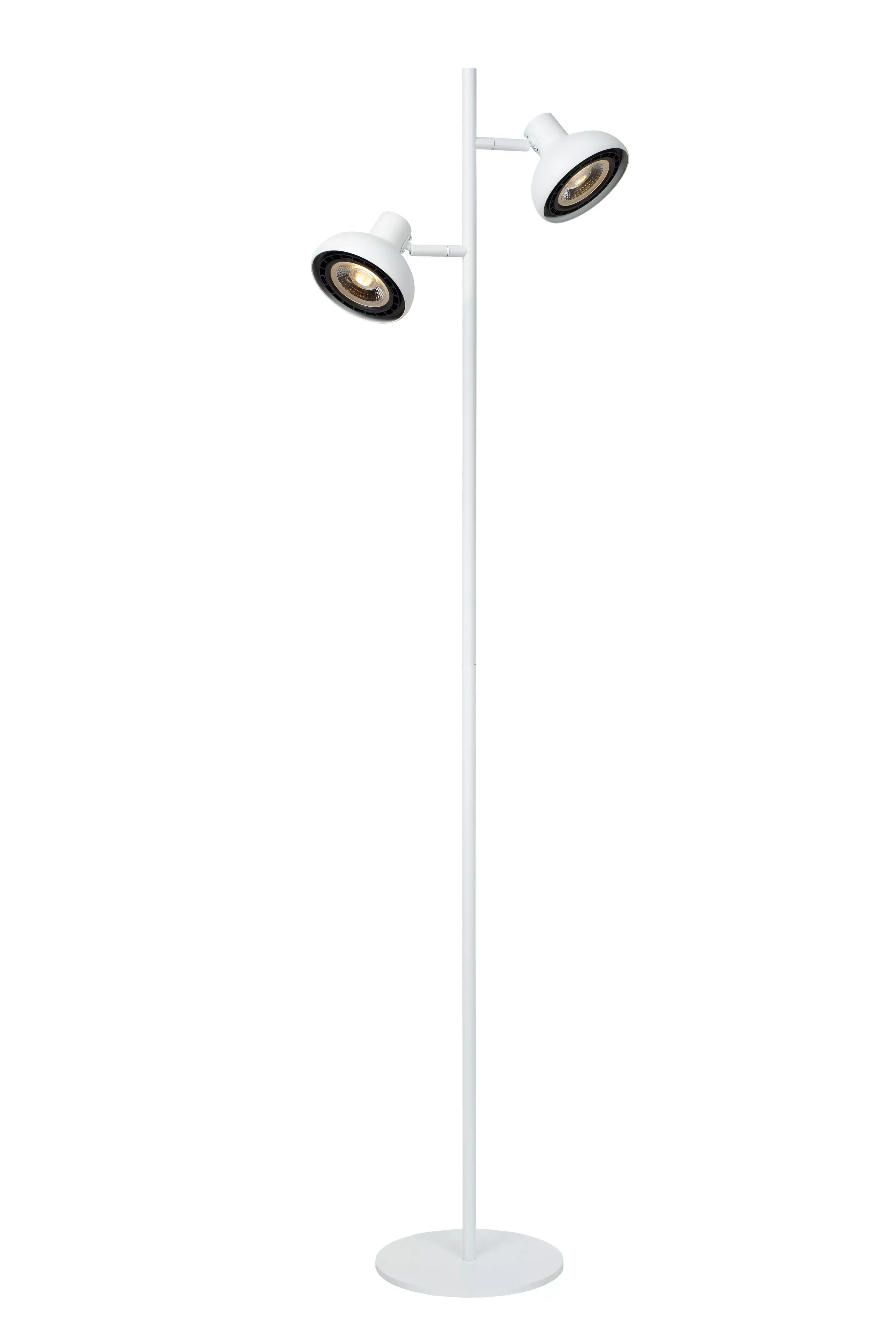 Store SENSAS - Vloerlamp - 2xGU10 (ES111) - Wit Staande Lampen