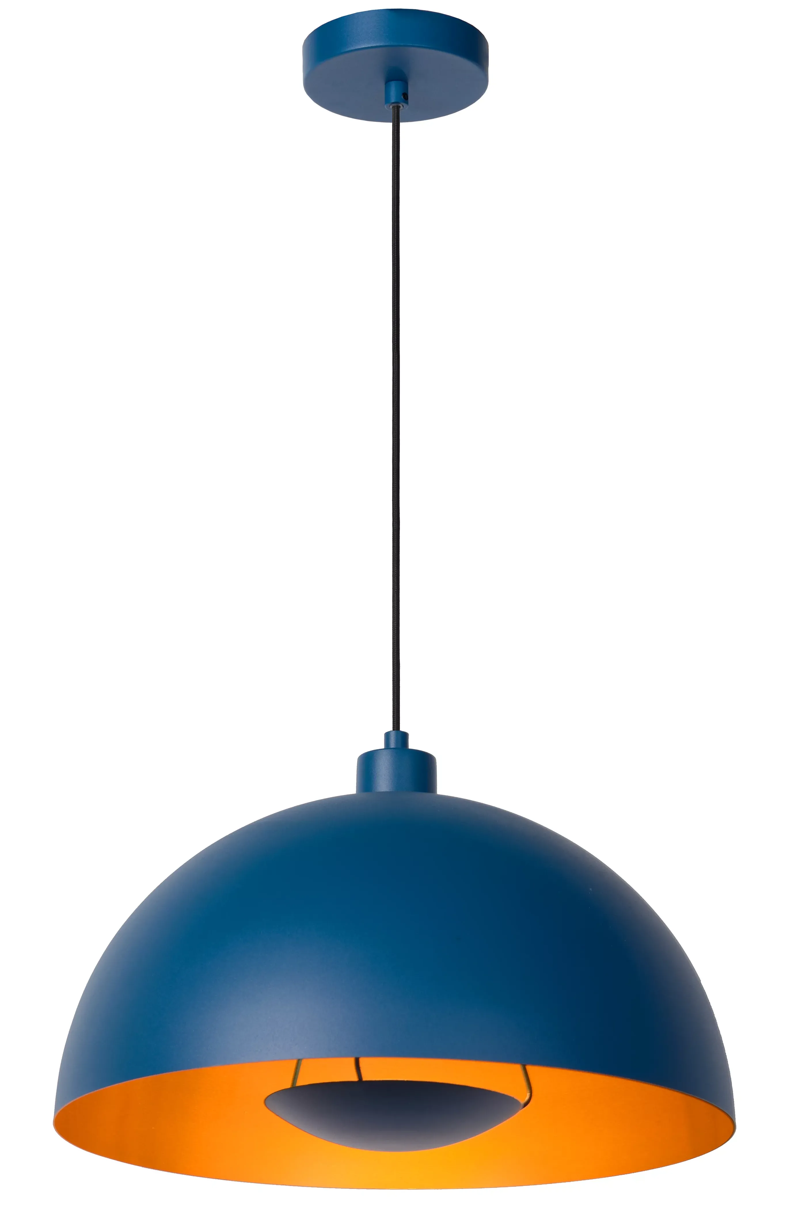 Shop SIEMON - Hanglamp - Ø 40 cm - 1xE27 - Blauw Hanglampen