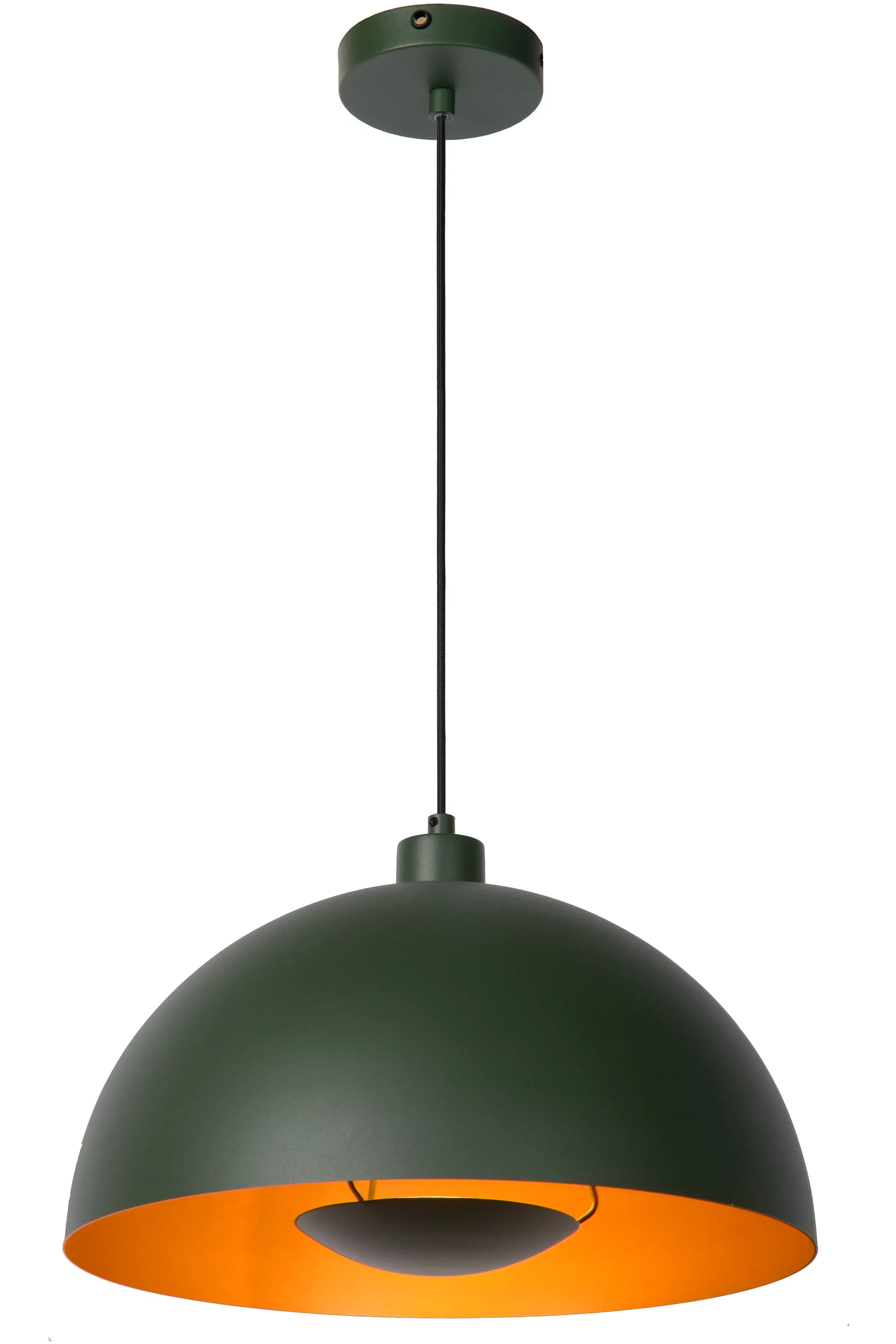 Sale SIEMON - Hanglamp - Ø 40 cm - 1xE27 - Groen Hanglampen