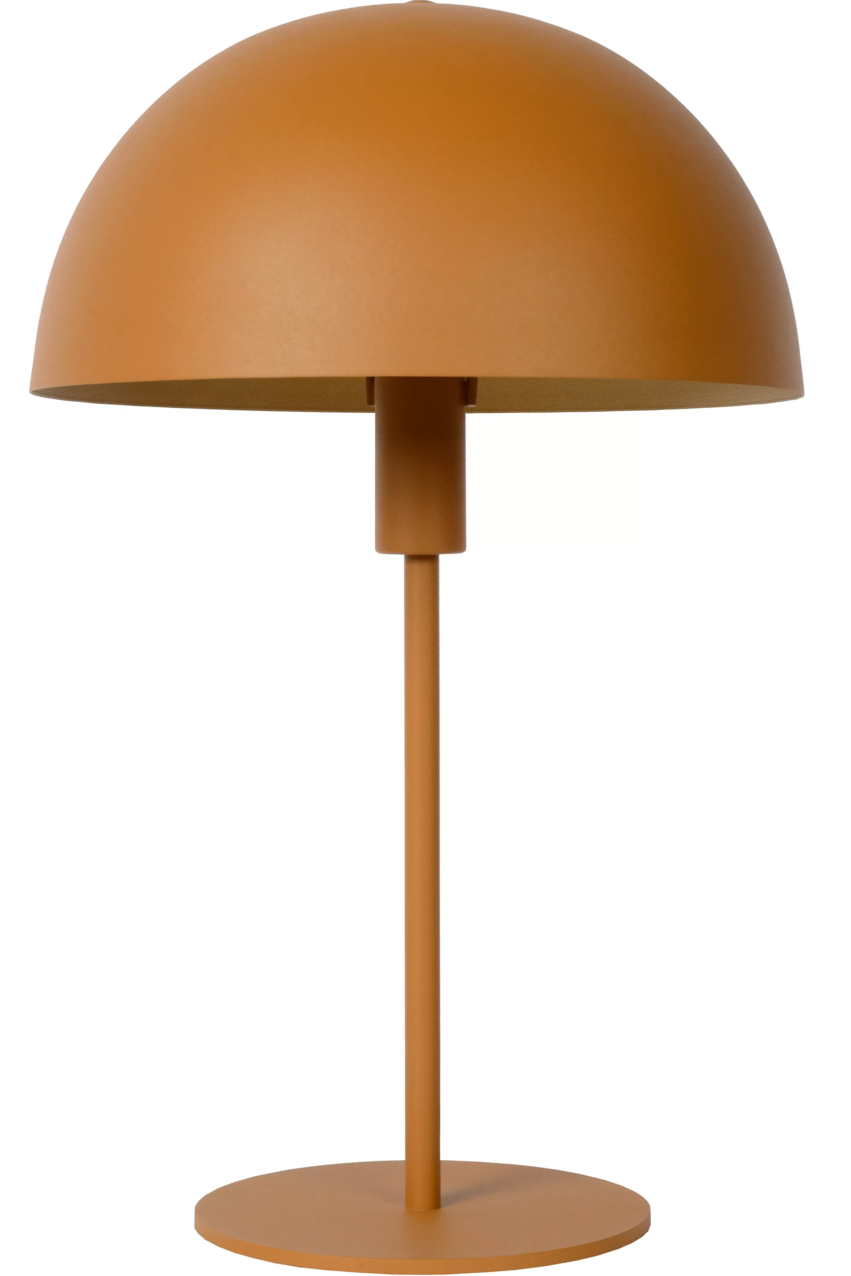 Outlet SIEMON - Tafellamp - Ø 25 cm - 1xE14 - Okergeel Tafellampen