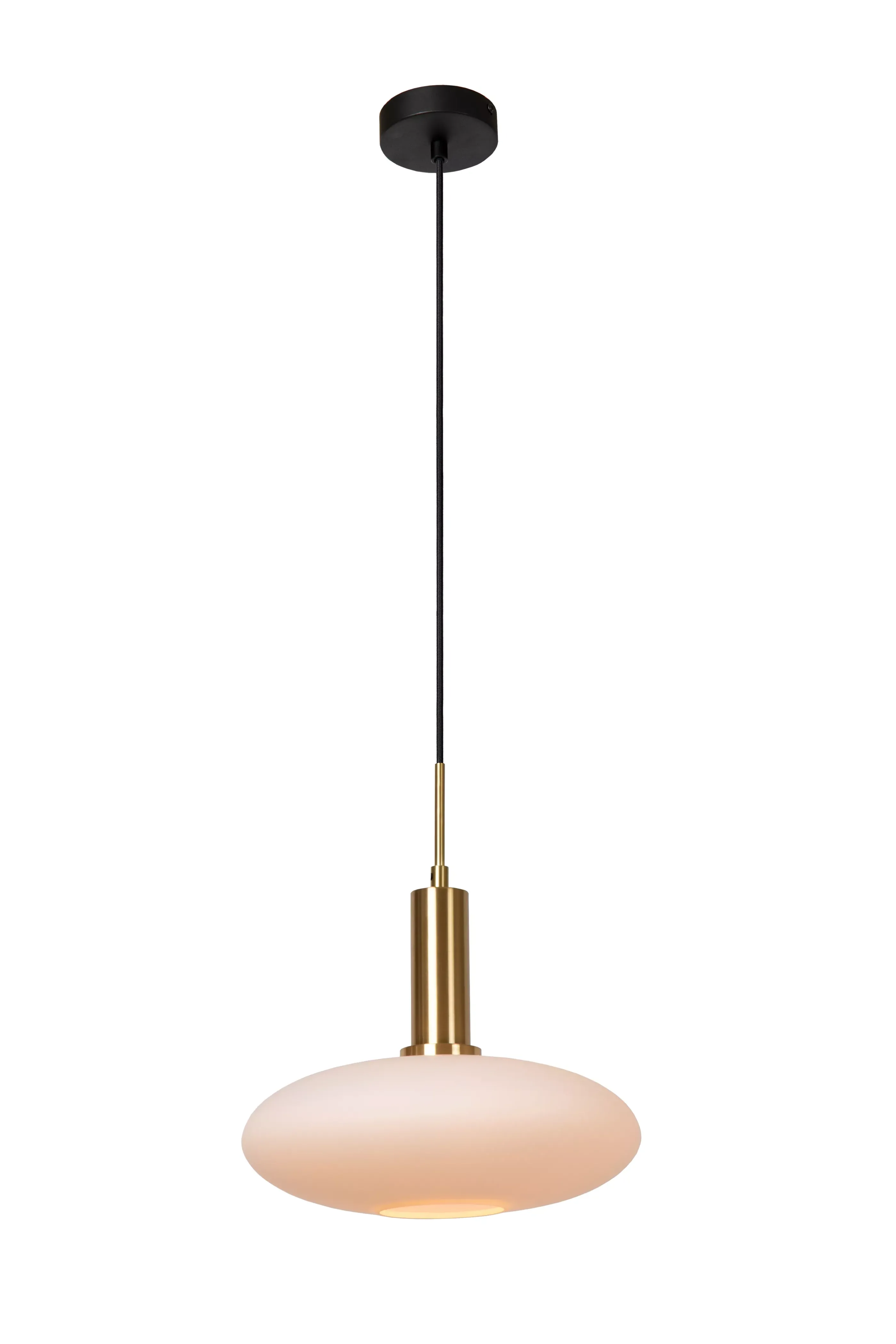 Sale SINGALA - Hanglamp - Ø 30 cm - 1xE27 - Mat Goud / Messing Hanglampen