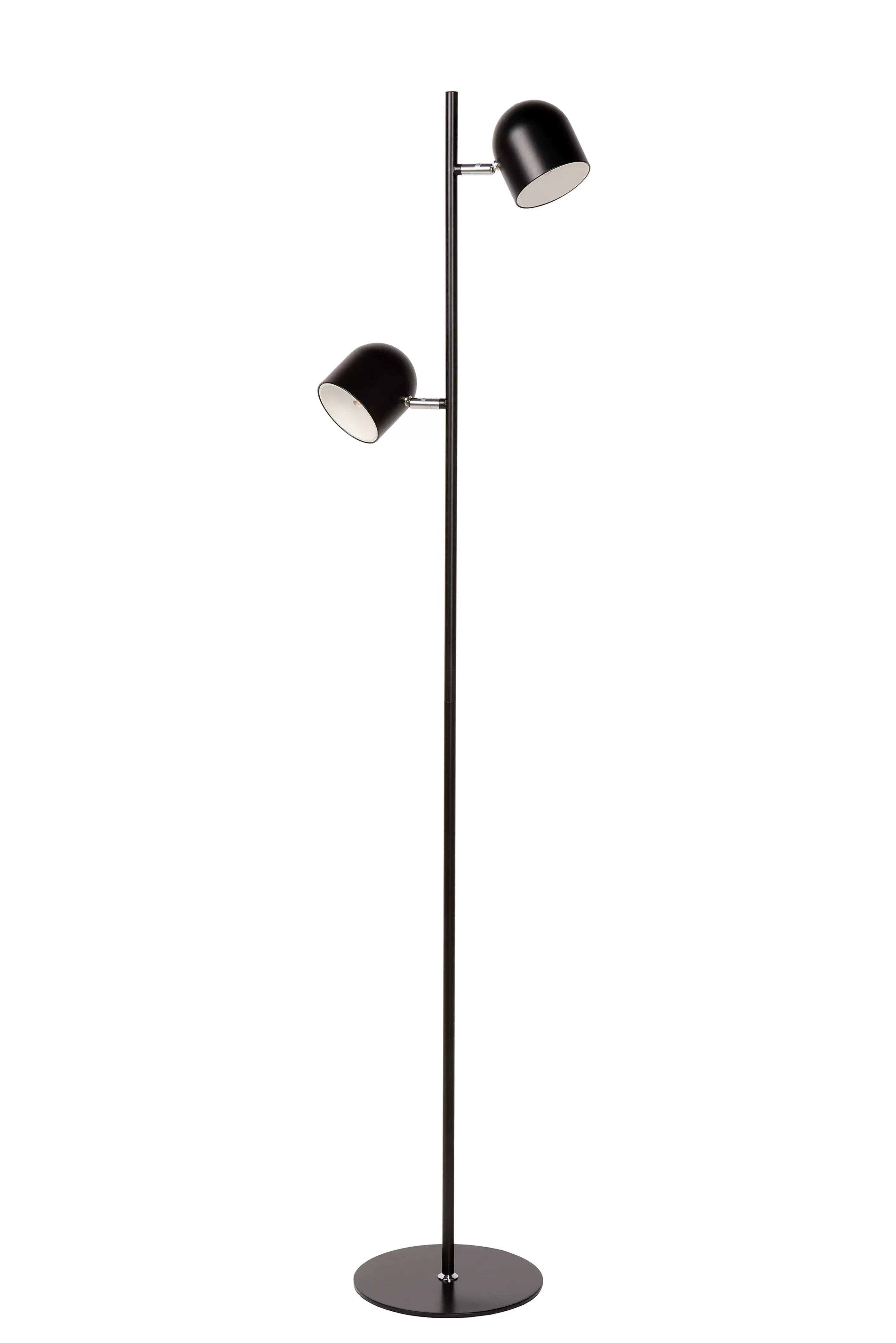 New SKANSKA - Vloerlamp - LED Dimb. - 2x5W 3000K - Zwart Staande Lampen