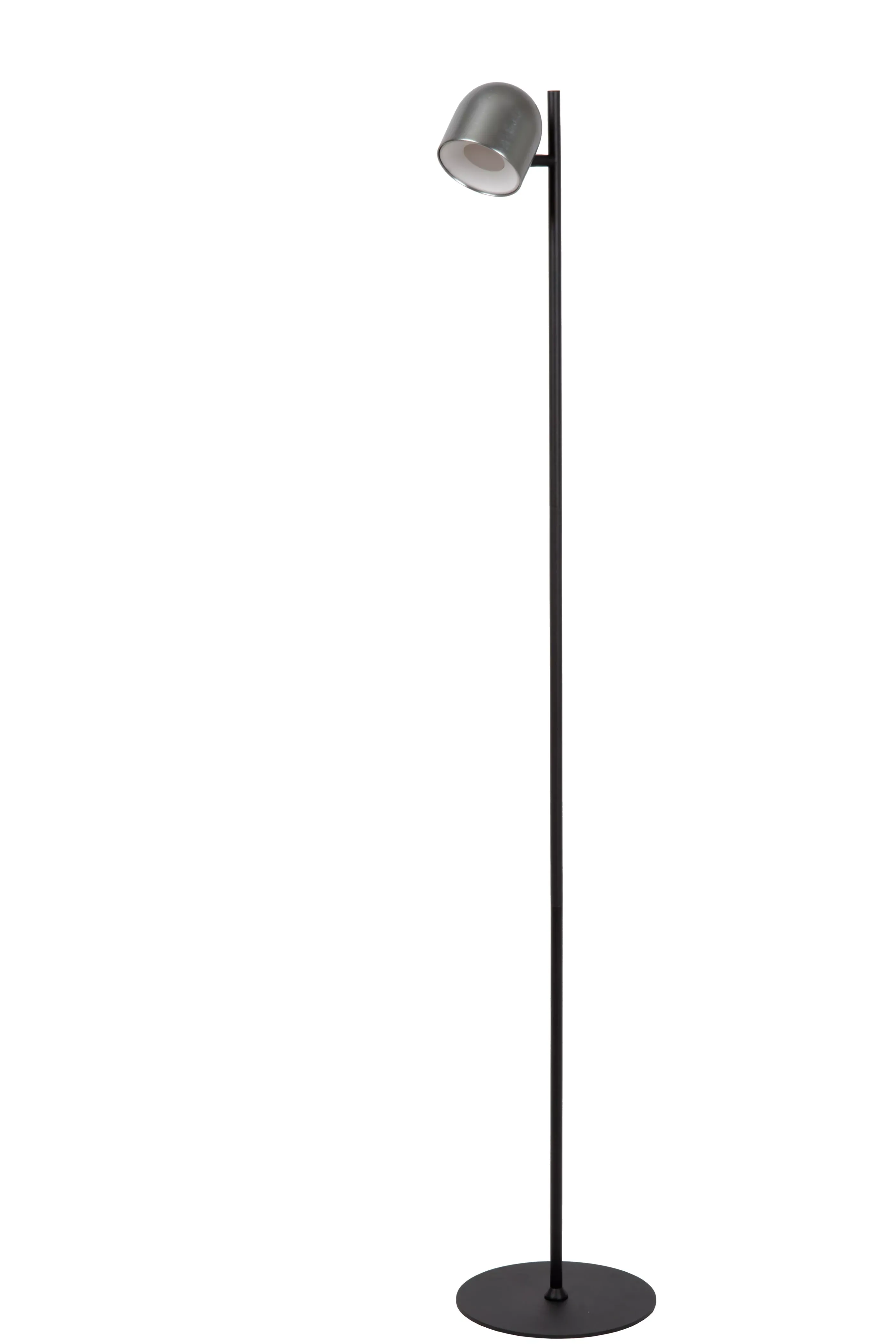 New SKANSKA RECH - Oplaadbare Vloerlamp Binnen/Buiten - Accu/Batterij - Ø 23 cm - LED Dimb. - CCT - 1x3W 3000K/6000K - IP44 - Grijs ijzer Staande Lampen