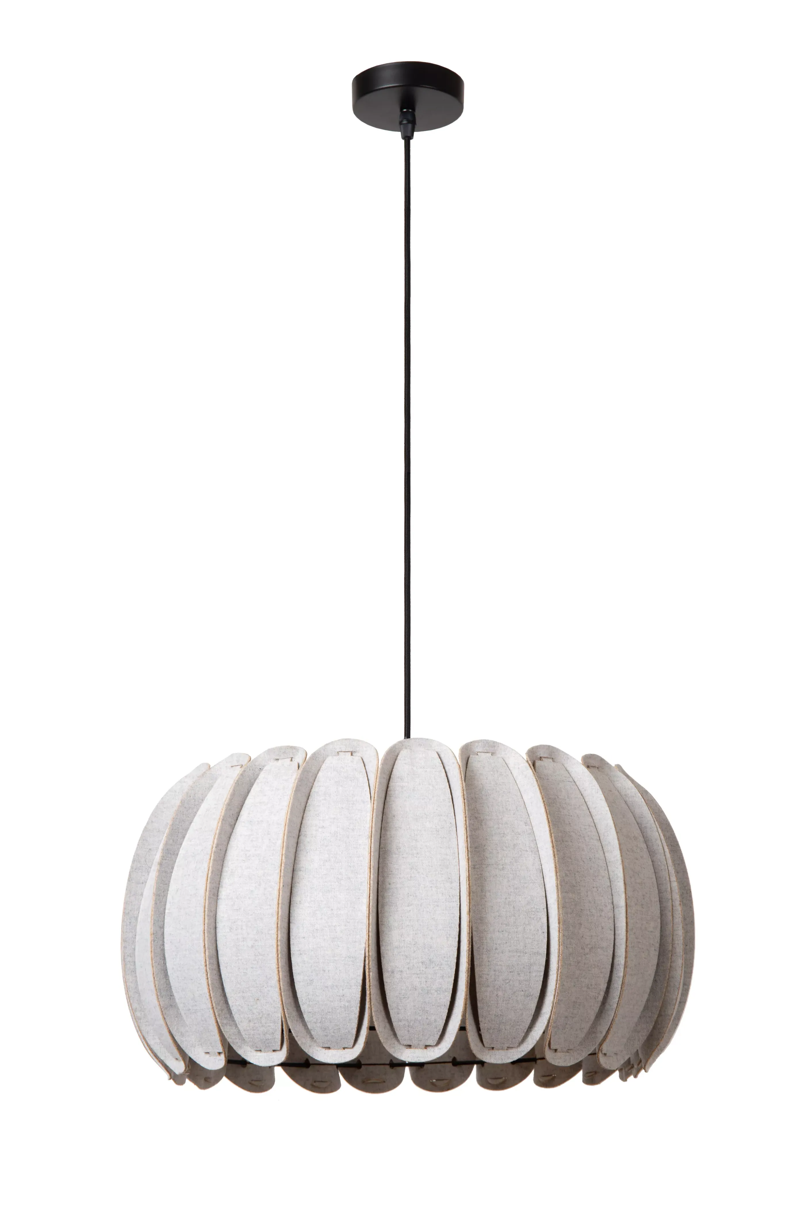 Outlet SPENCER - Hanglamp - Ø 40 cm - 1xE27 - Grijs Hanglampen