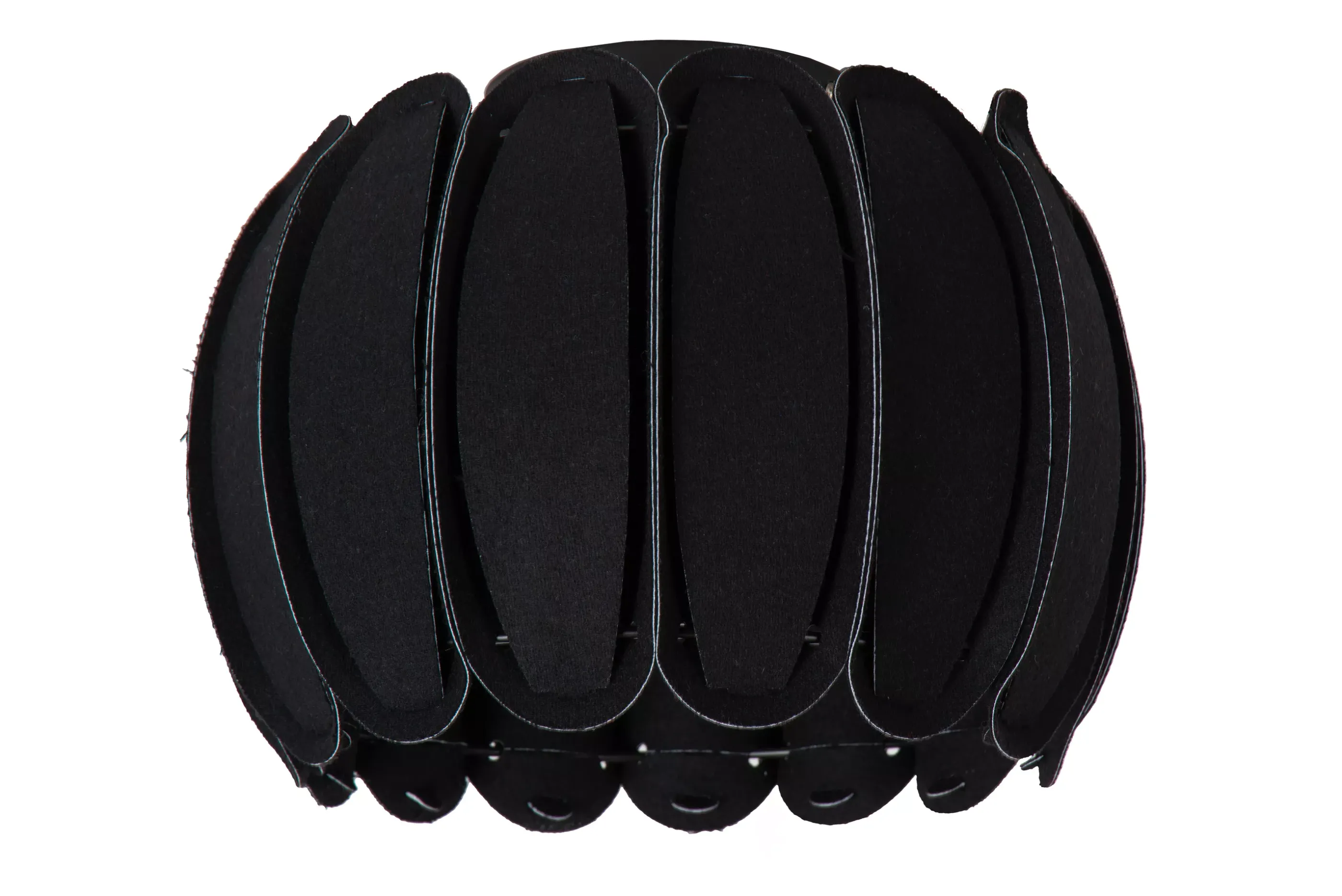 Fashion SPENCER - Plafonnière - Ø 30 cm - 1xE27 - Zwart Plafondlampen