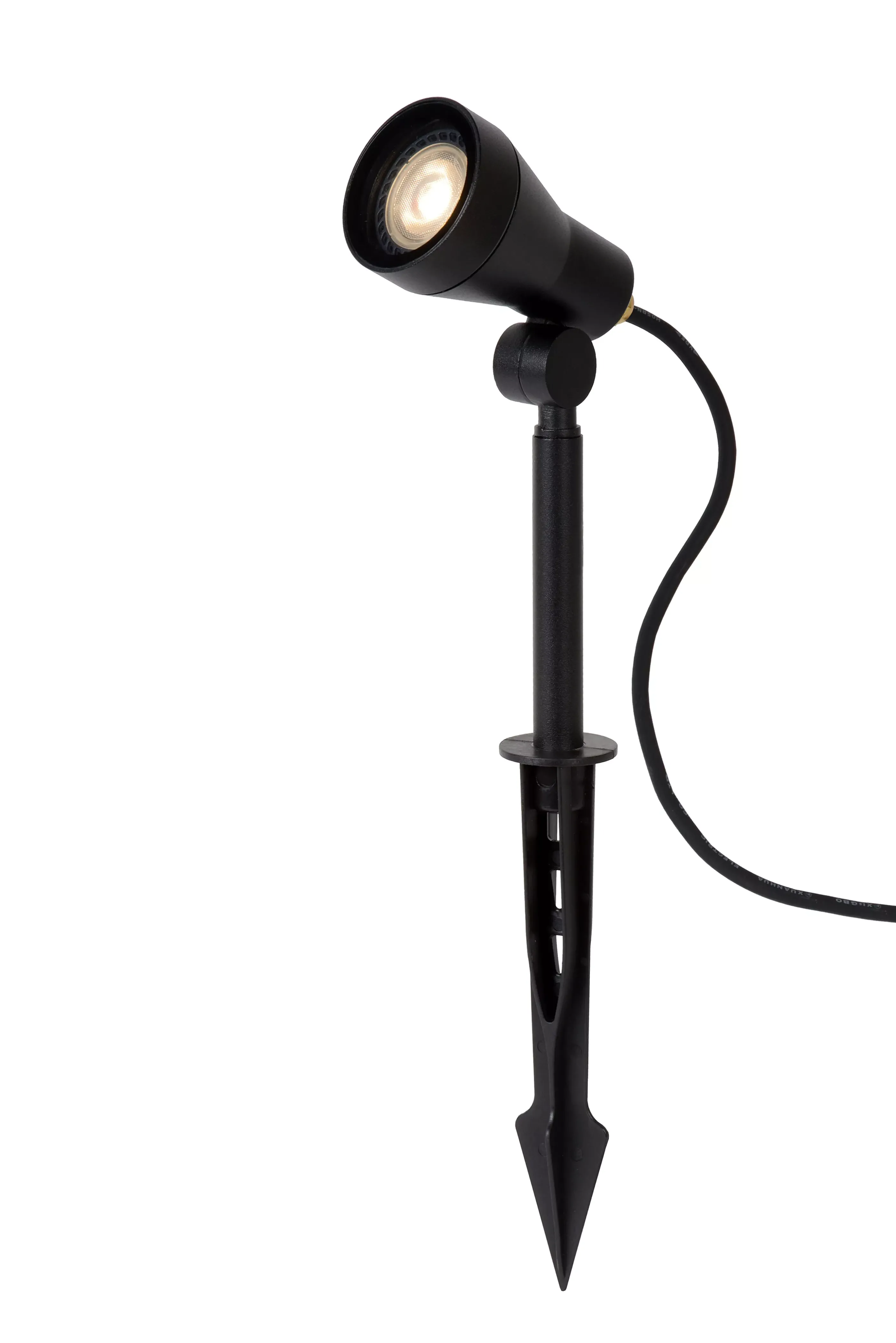 Discount SPIKE - Tuinspot - Ø 6,5 cm - LED Dimb. - GU10 - 1x5W 3000K - IP54 - Zwart Tuinspots