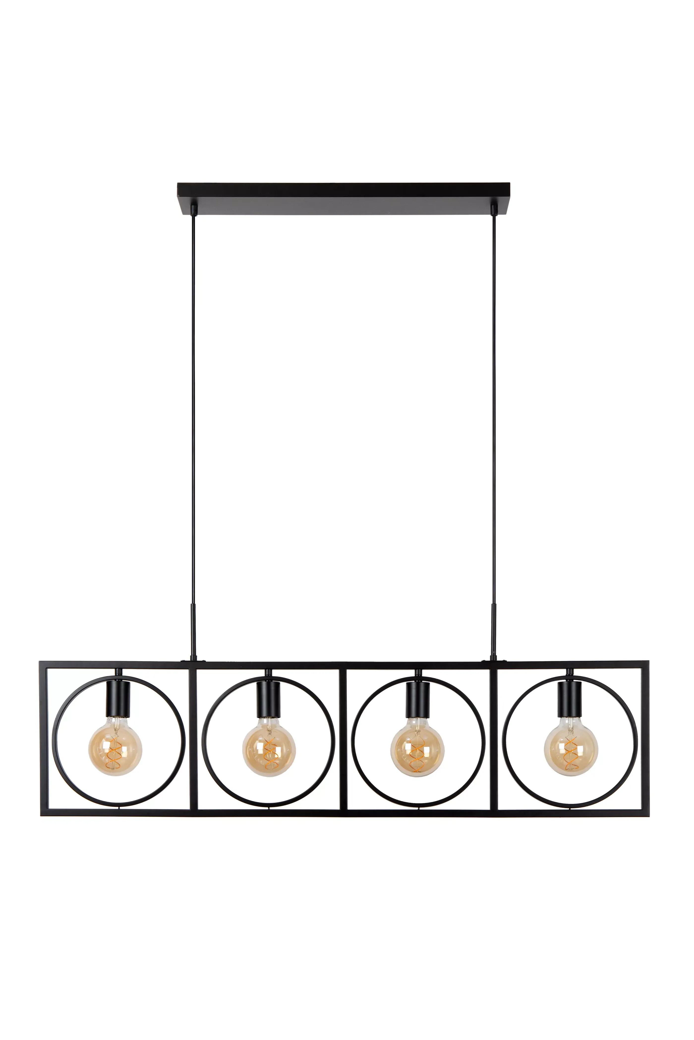 Cheap SUUS - Hanglamp - 4xE27 - Zwart Hanglampen