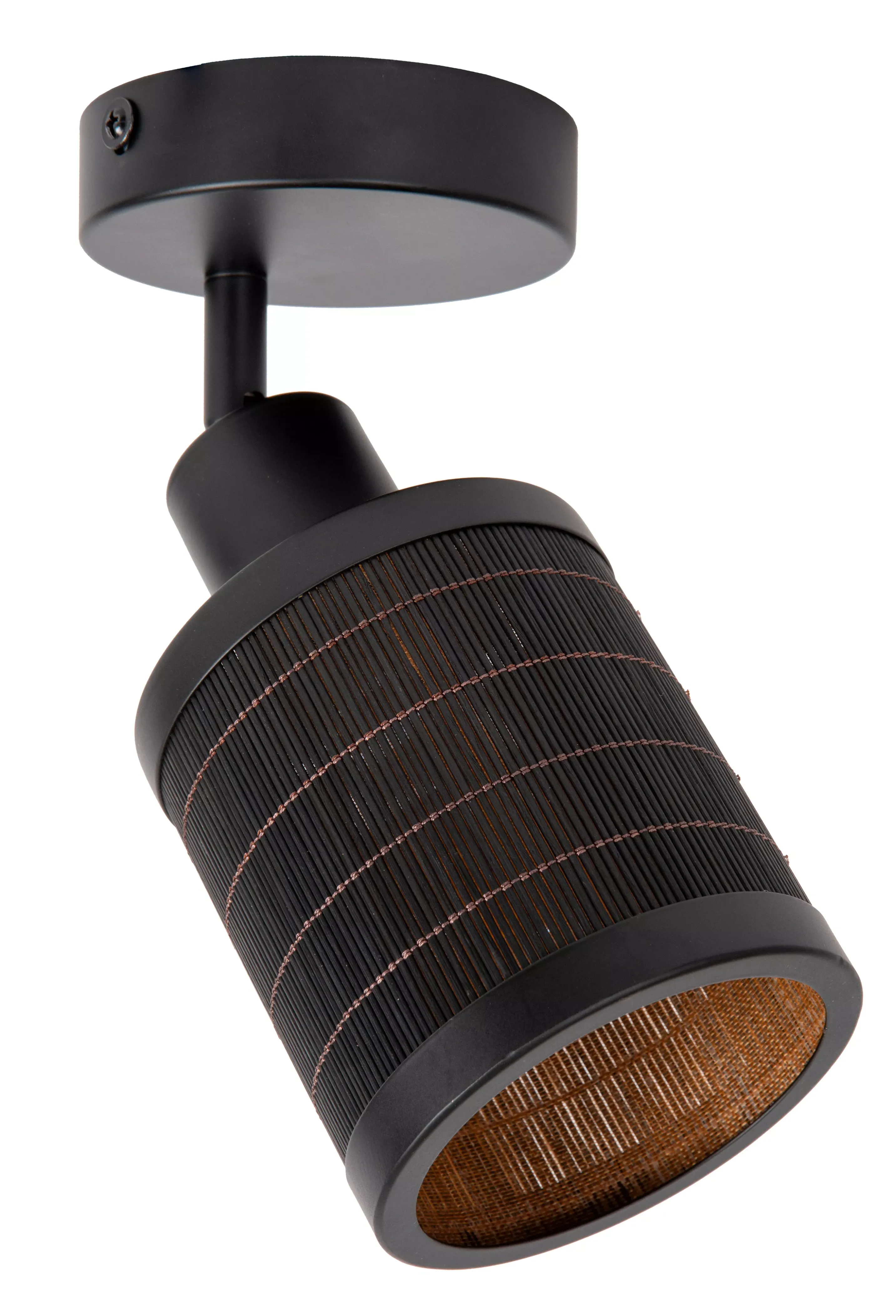 Hot TAGALOG - Plafondspot - Ø 10 cm - 1xE27 - Zwart Plafondlampen