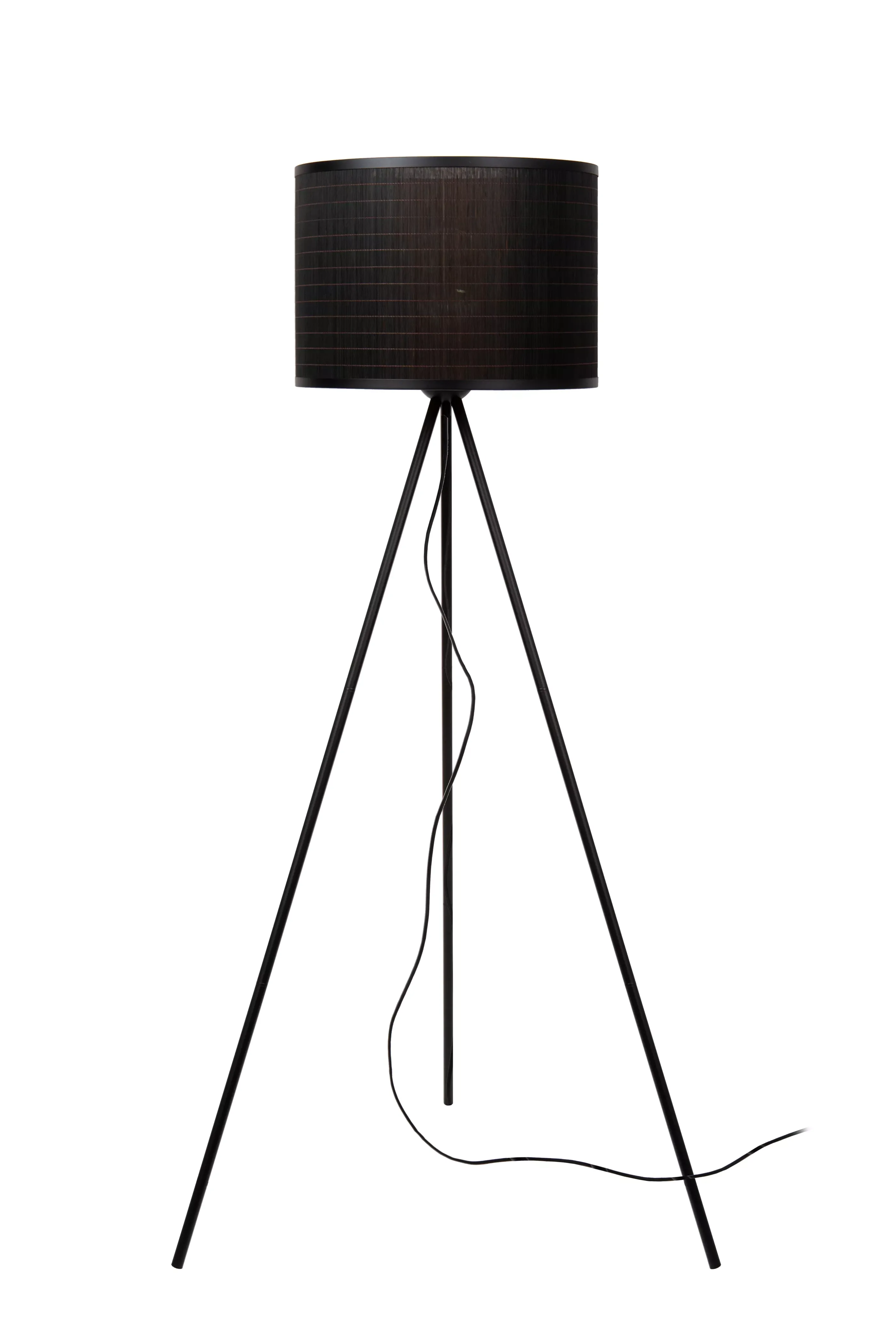 Online TAGALOG - Vloerlamp - Ø 55 cm - 1xE27 - Zwart Staande Lampen