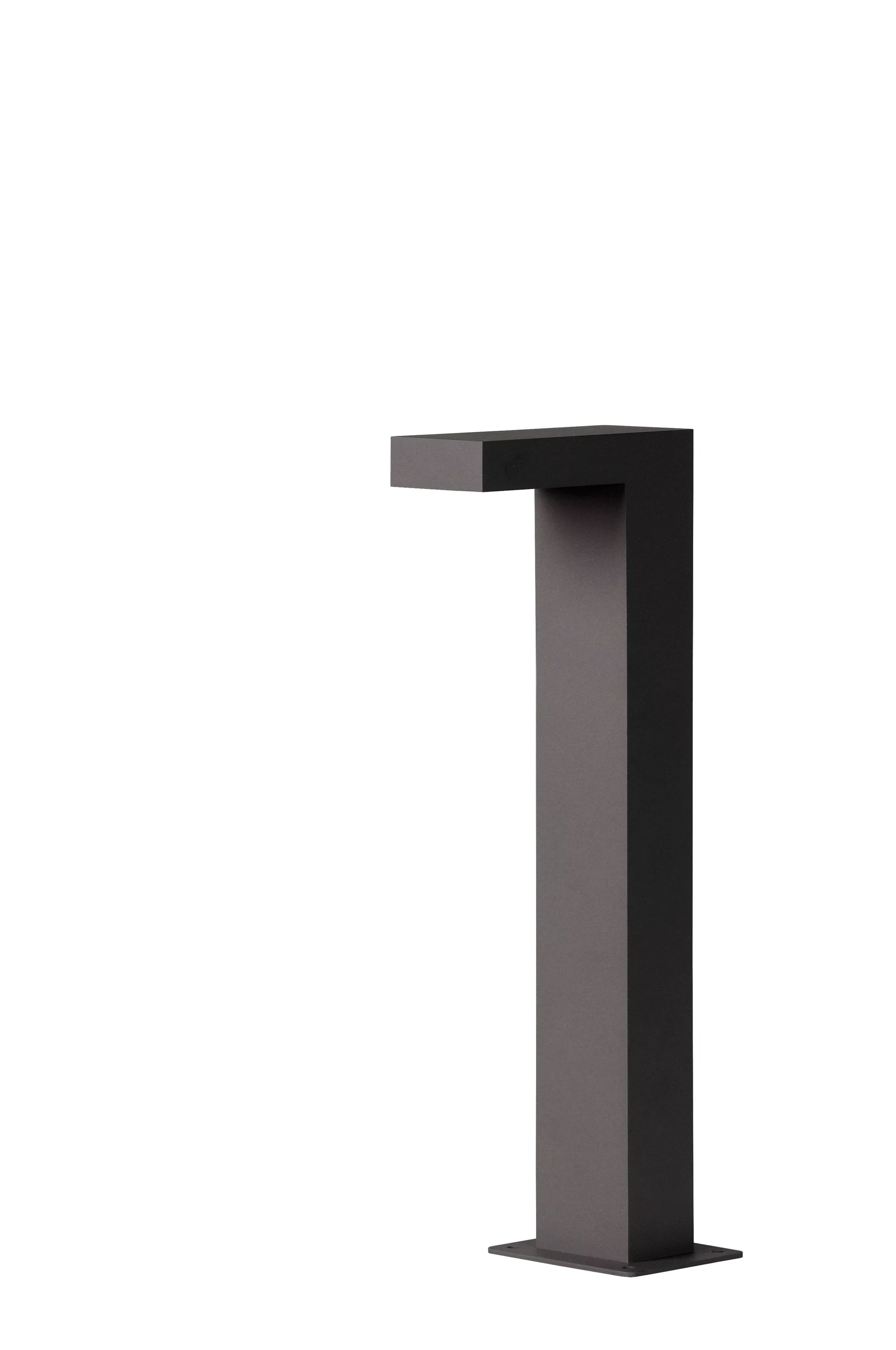 Discount TEXAS - Sokkellamp - LED - 1x8W 3000K - IP54 - Antraciet Sokkellampen