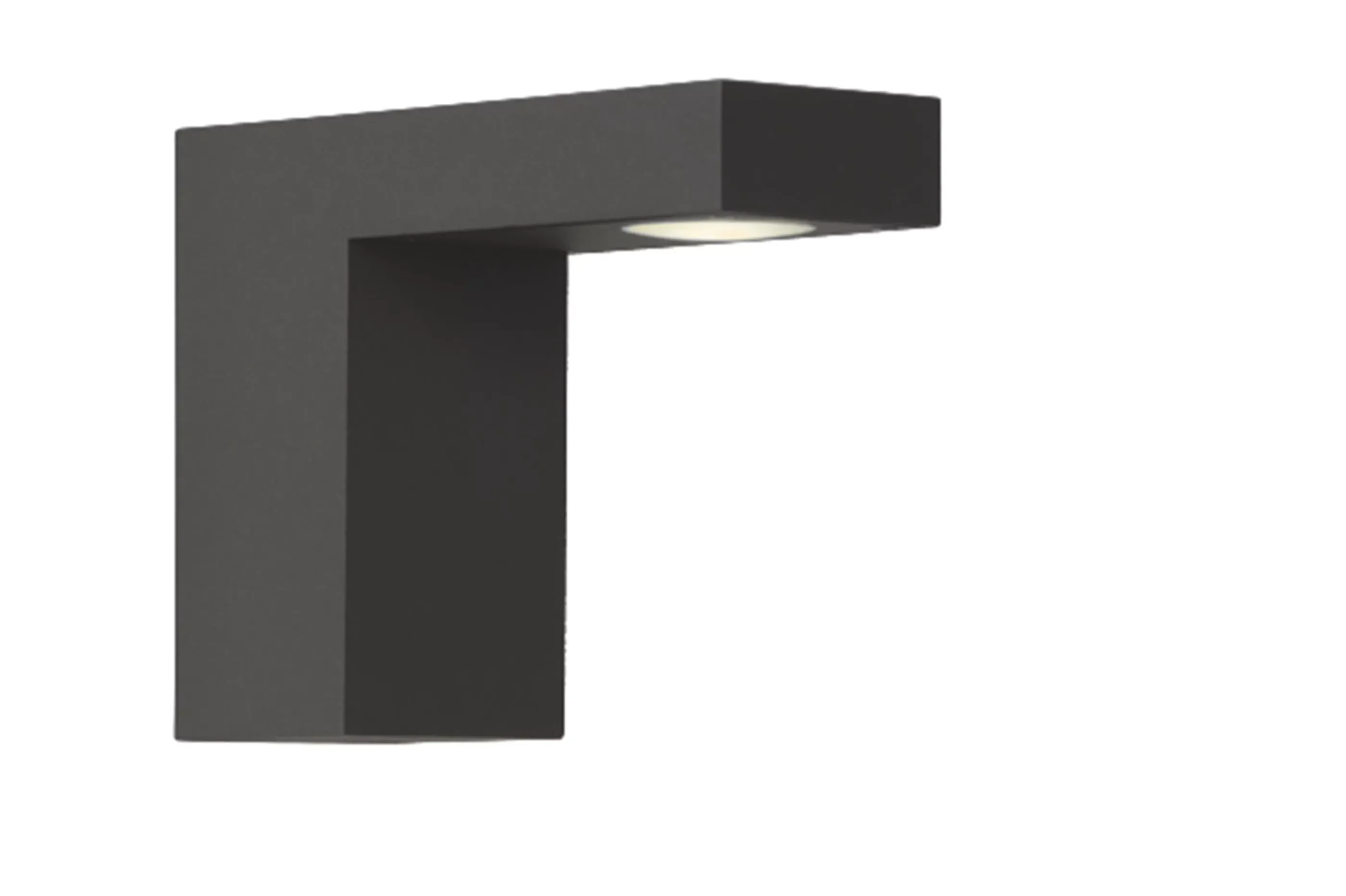 Online TEXAS - Wandspot / Wandlamp Binnen/Buiten - LED - 1x7W 3000K - IP54 - Antraciet Wandverlichting Buiten