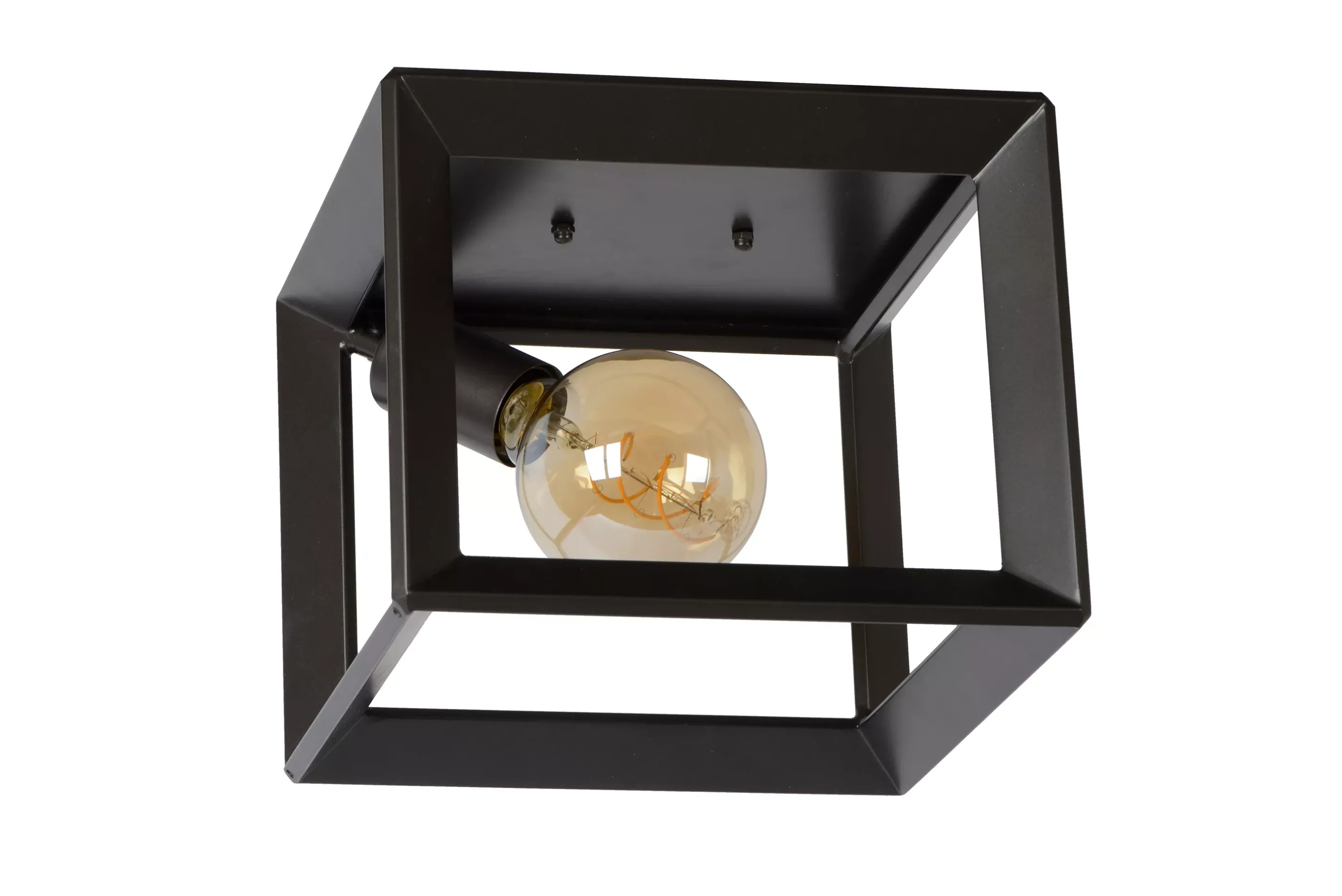 Cheap THOR - Plafonnière - 1xE27 - Grijs ijzer Plafondlampen