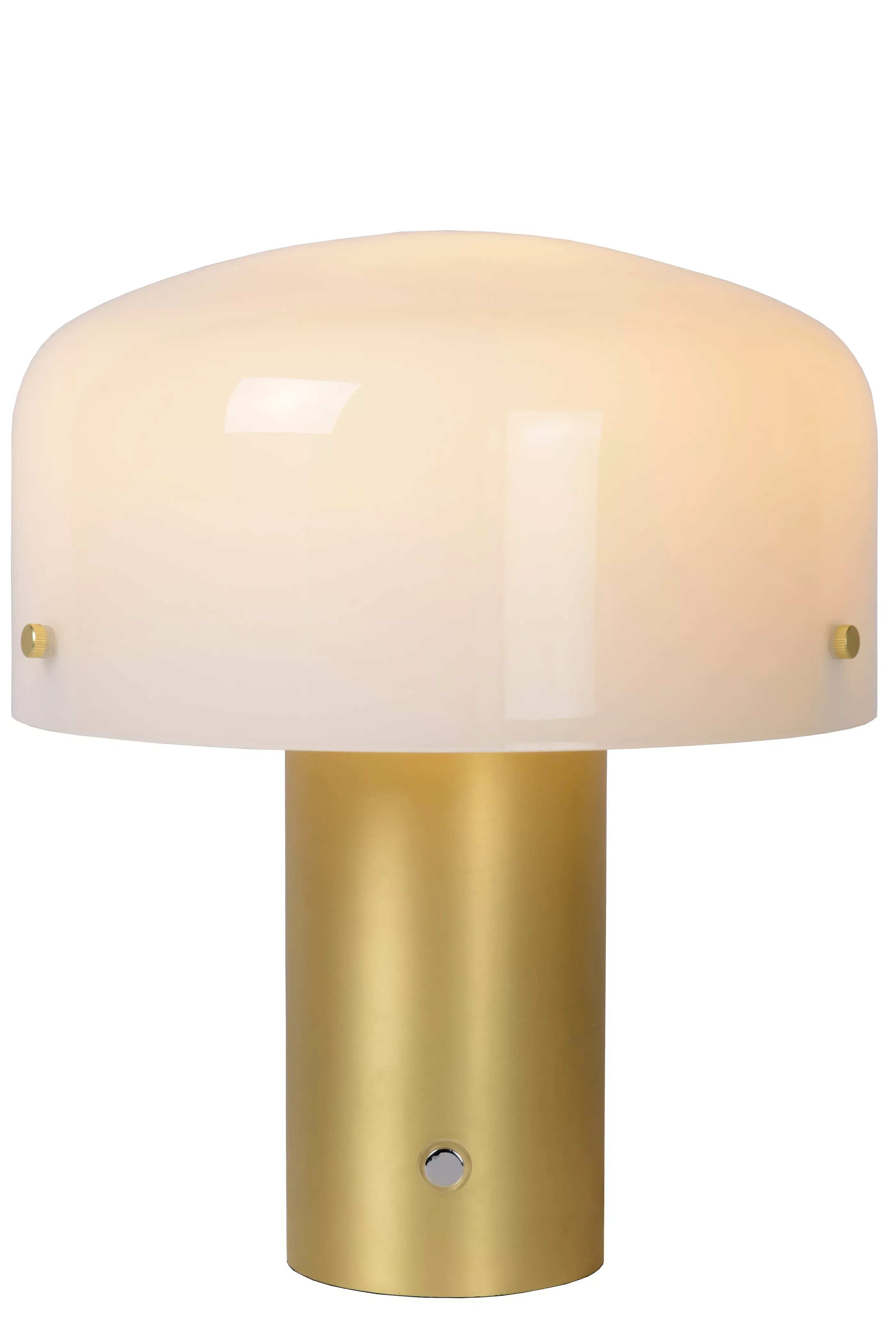 Shop TIMON - Tafellamp - 1xE27 - Mat Goud / Messing Tafellampen