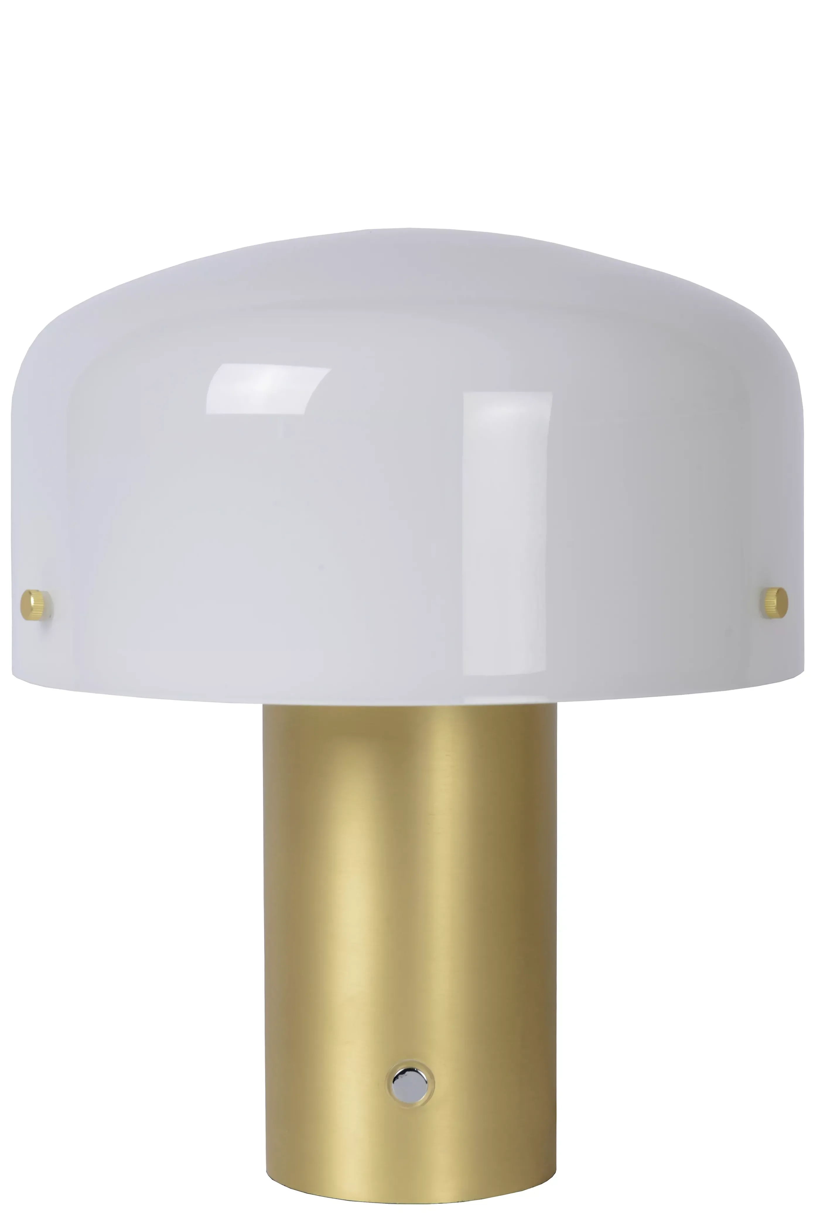 Shop TIMON - Tafellamp - 1xE27 - Mat Goud / Messing Tafellampen