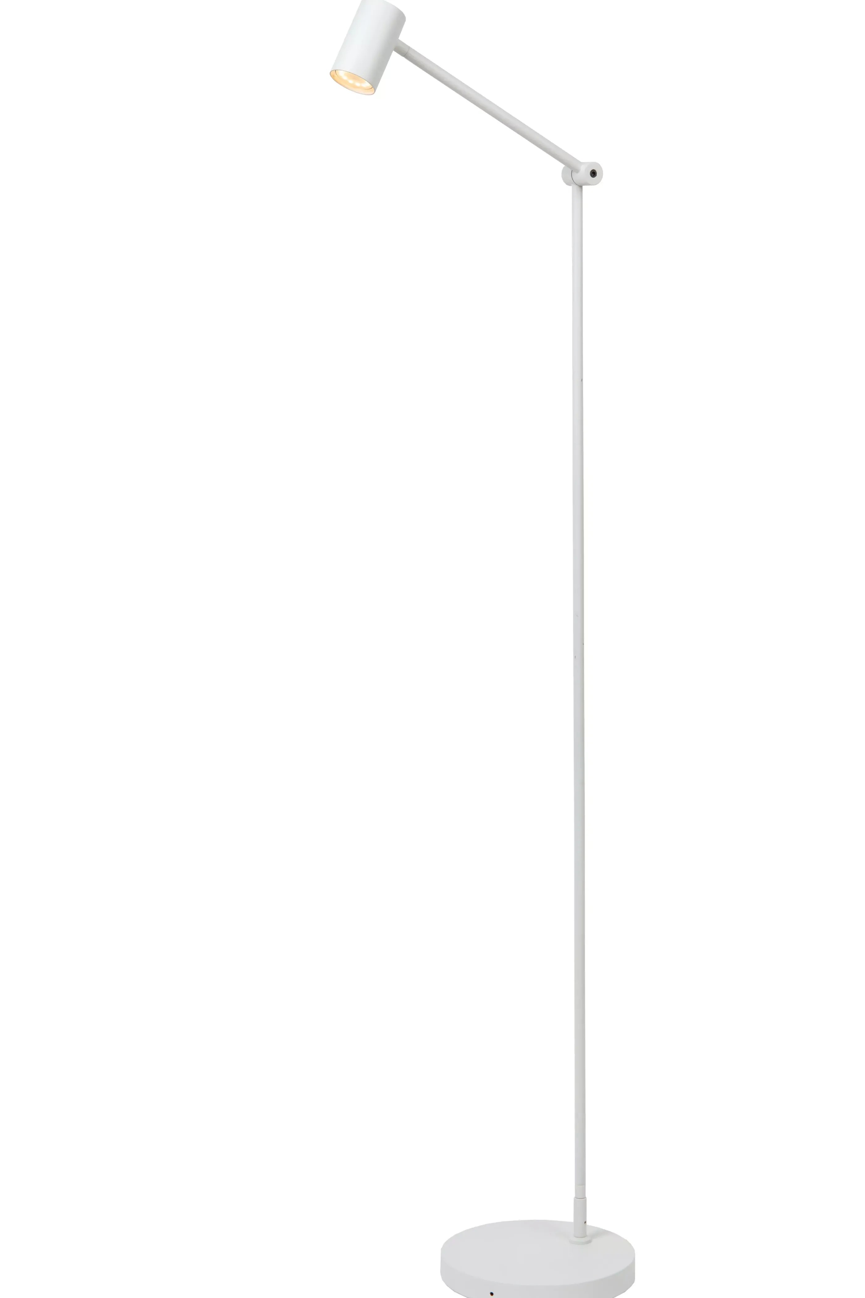 New TIPIK - Oplaadbare Vloerlamp - Accu/Batterij - LED 3 StepDim - 1x3W 2700K - Wit Staande Lampen