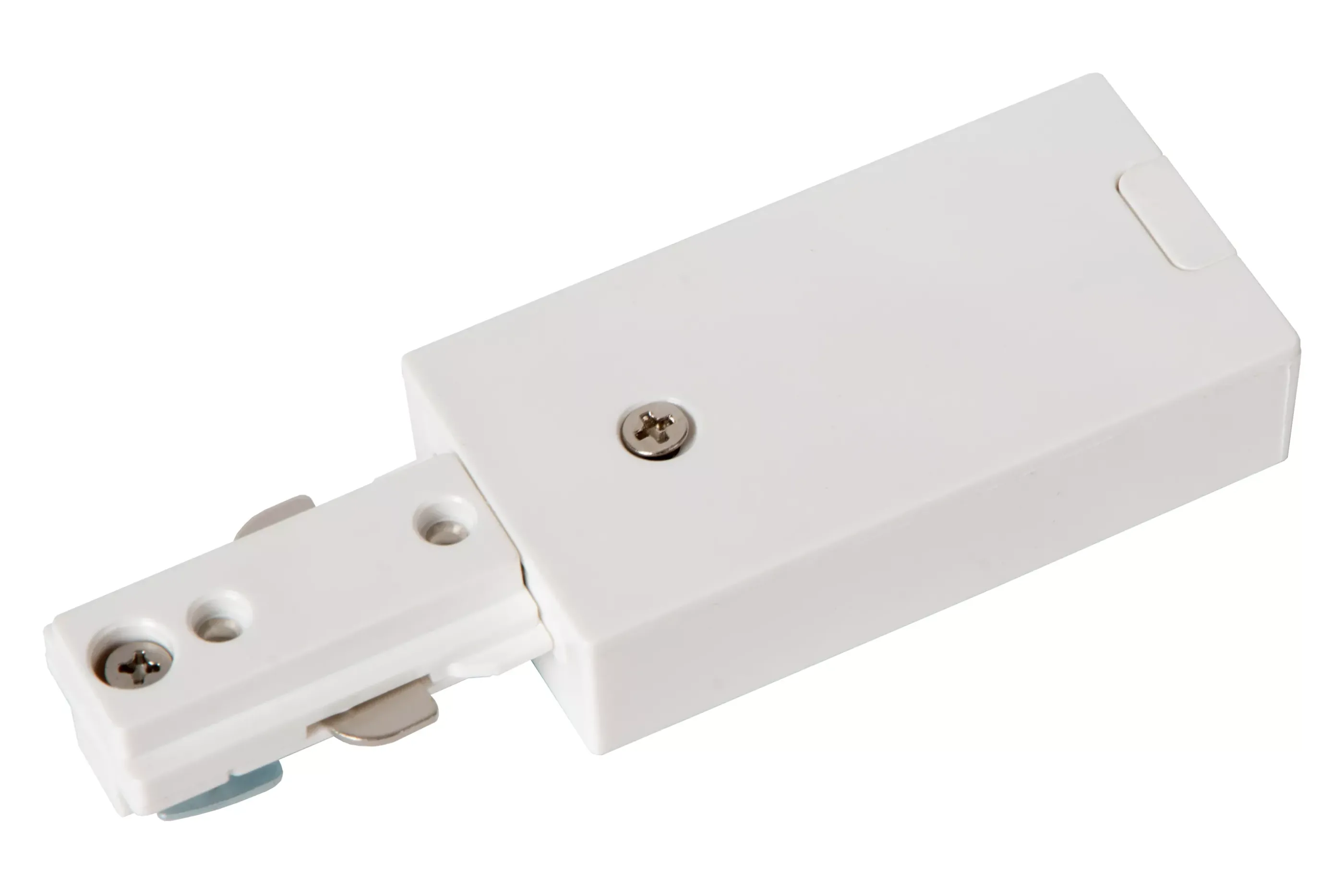 Sale TRACK Startvoeding - 1-fase Railsysteem / Railverlichting - Enkel - Wit (Uitbreiding) Railverlichting
