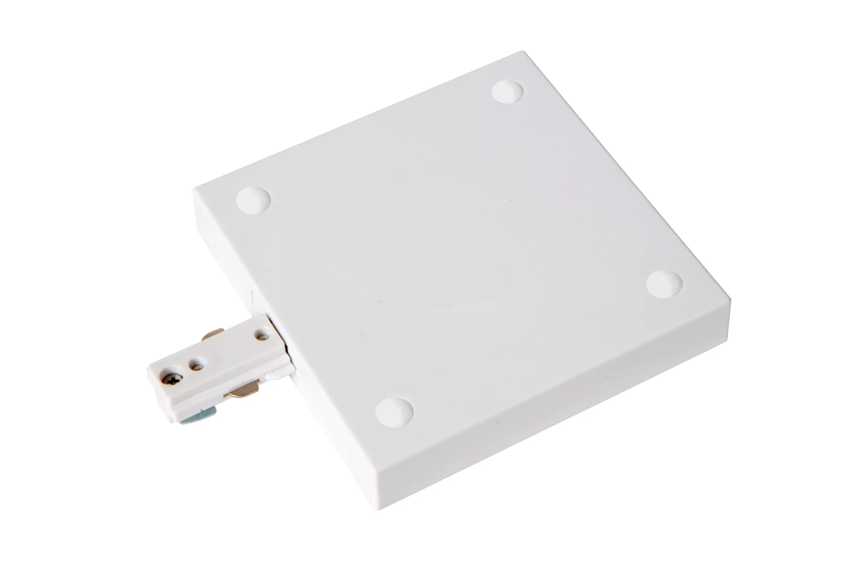 Flash Sale TRACK Startvoeding - 1-fase Railsysteem / Railverlichting - Enkel/Dubbel -Wit (Uitbreiding) Railverlichting