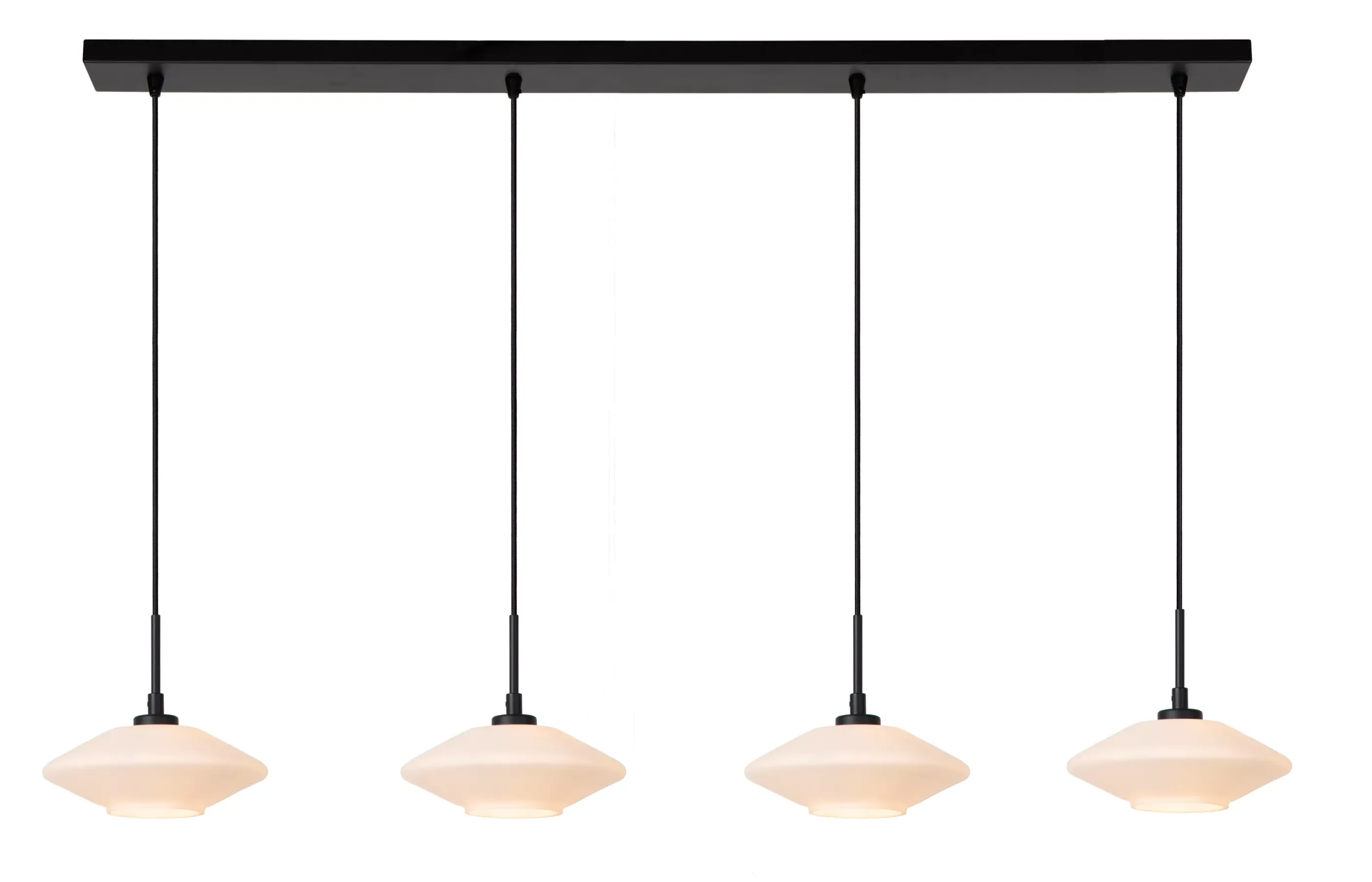 Outlet TREVOR - Hanglamp - 4xG9 - Opaal Hanglampen