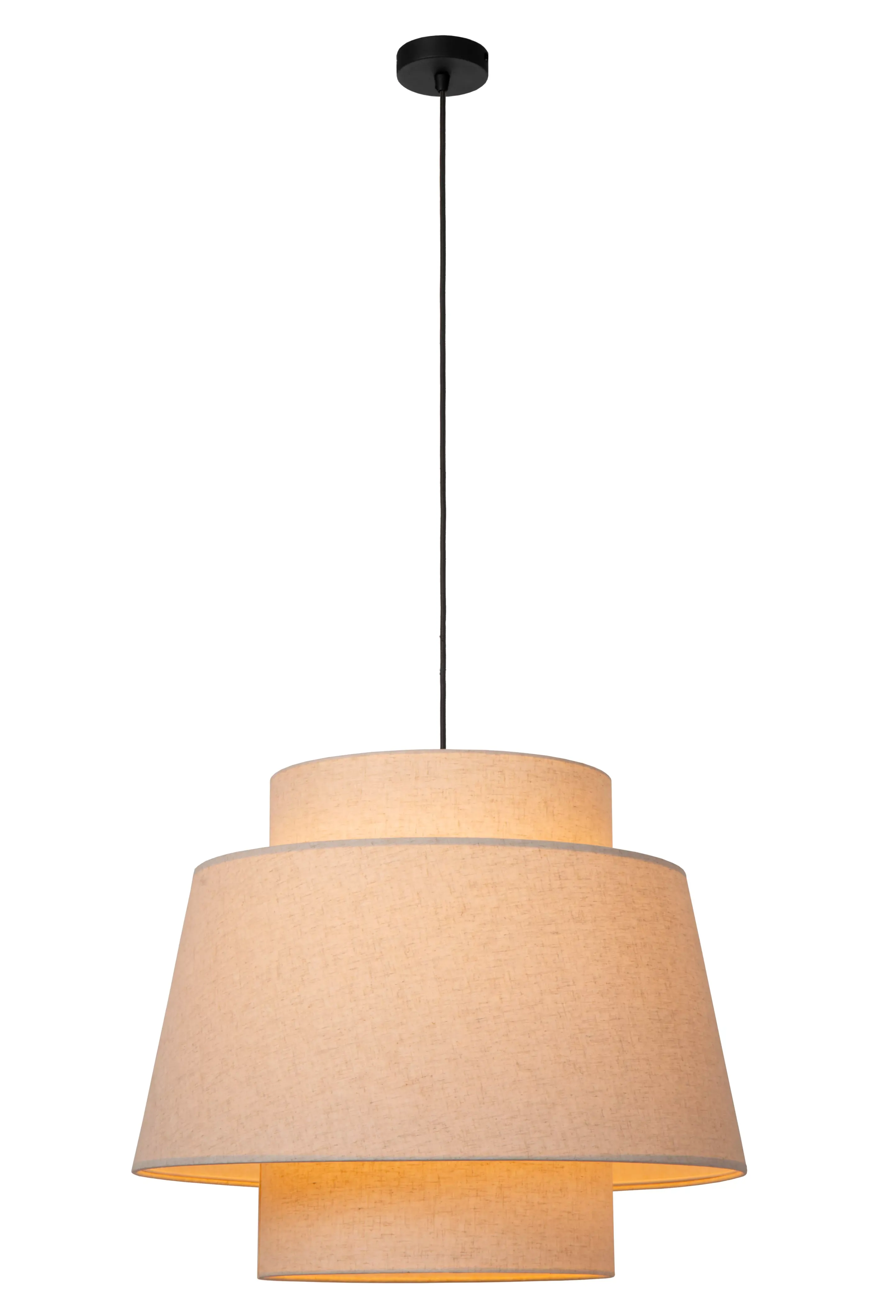 Outlet TRIBUTE - Hanglamp - Ø 60 cm - 1xE27 - Beige Hanglampen